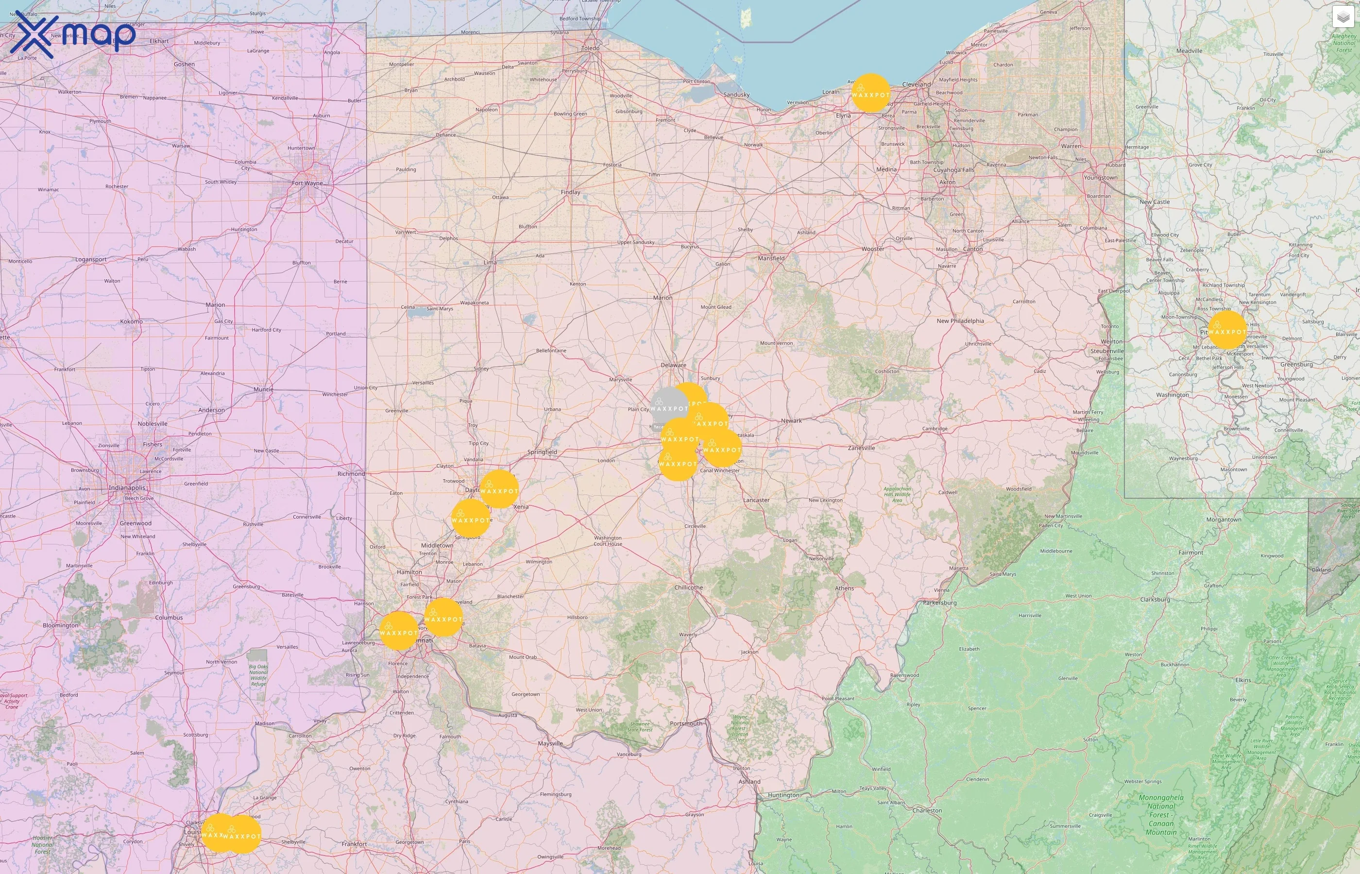 Waxxpot street hotspots