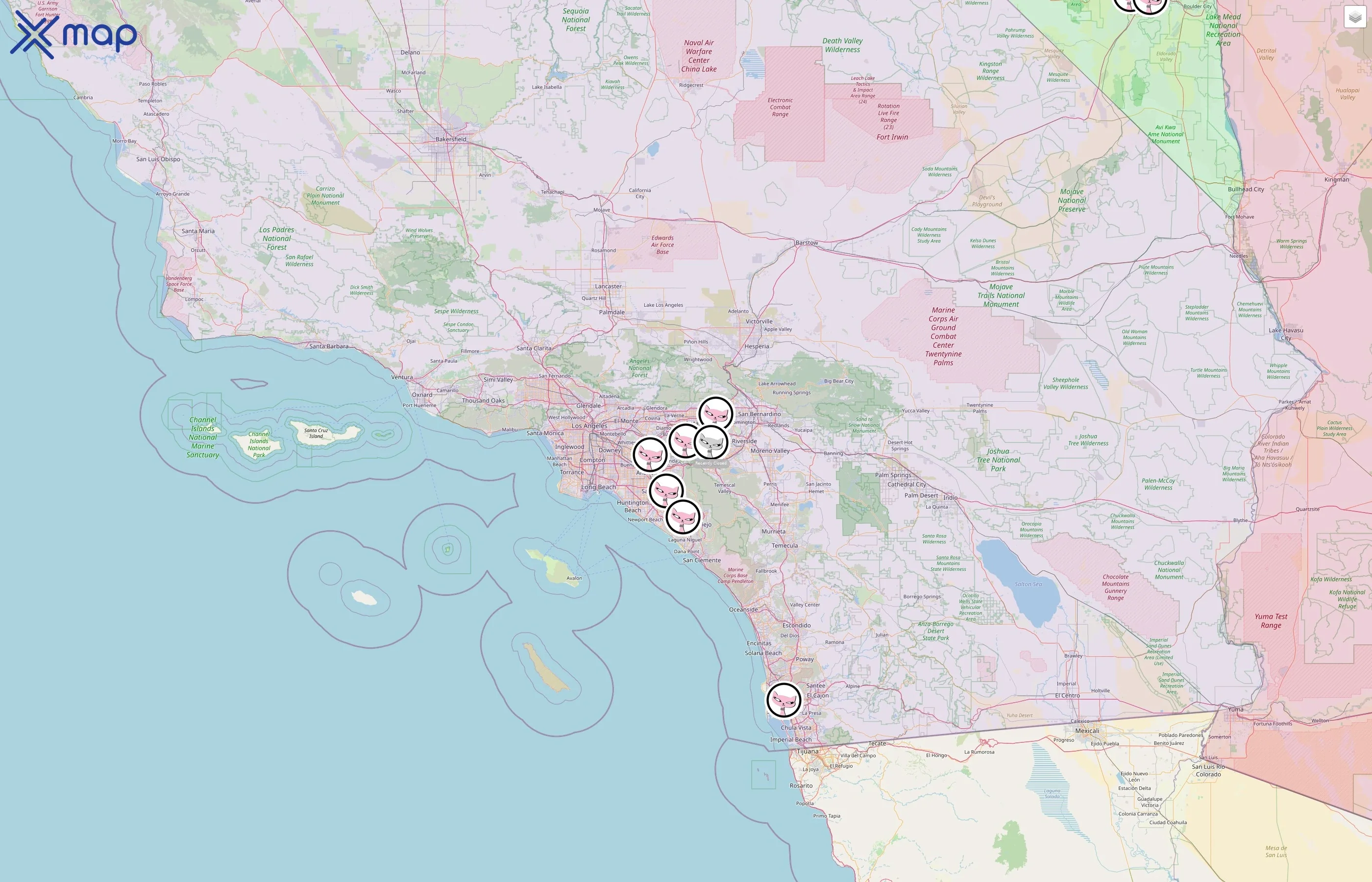 The Pretty Kitty street hotspots