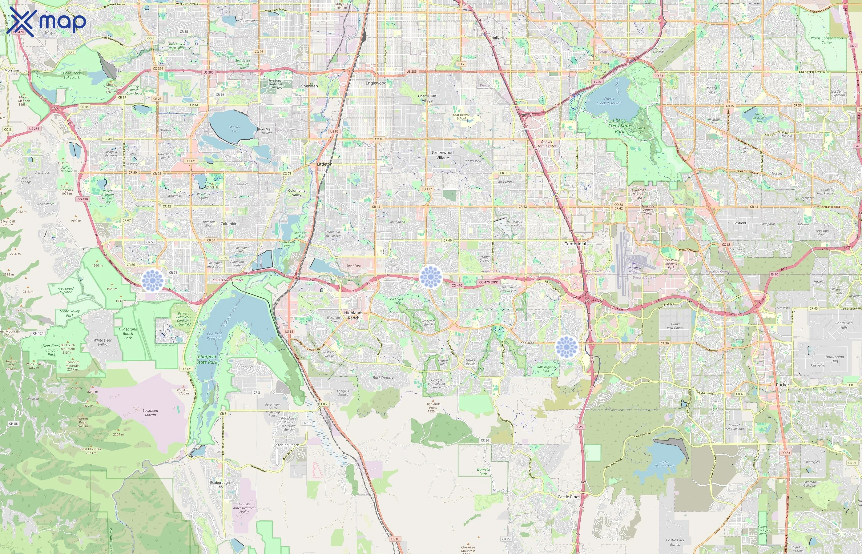 Frenchies Modern Nail Care area coverage