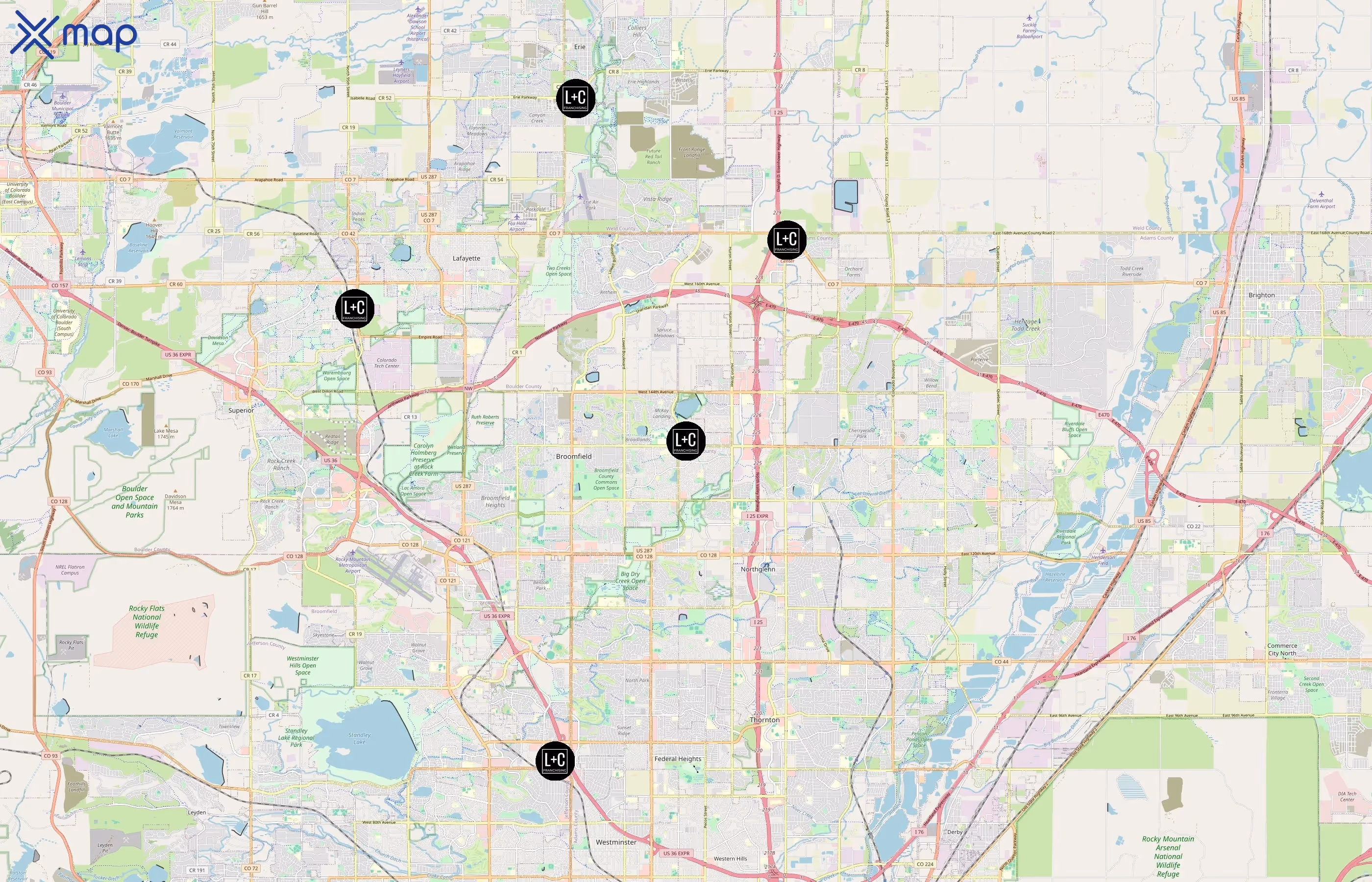 Lash and Company area coverage