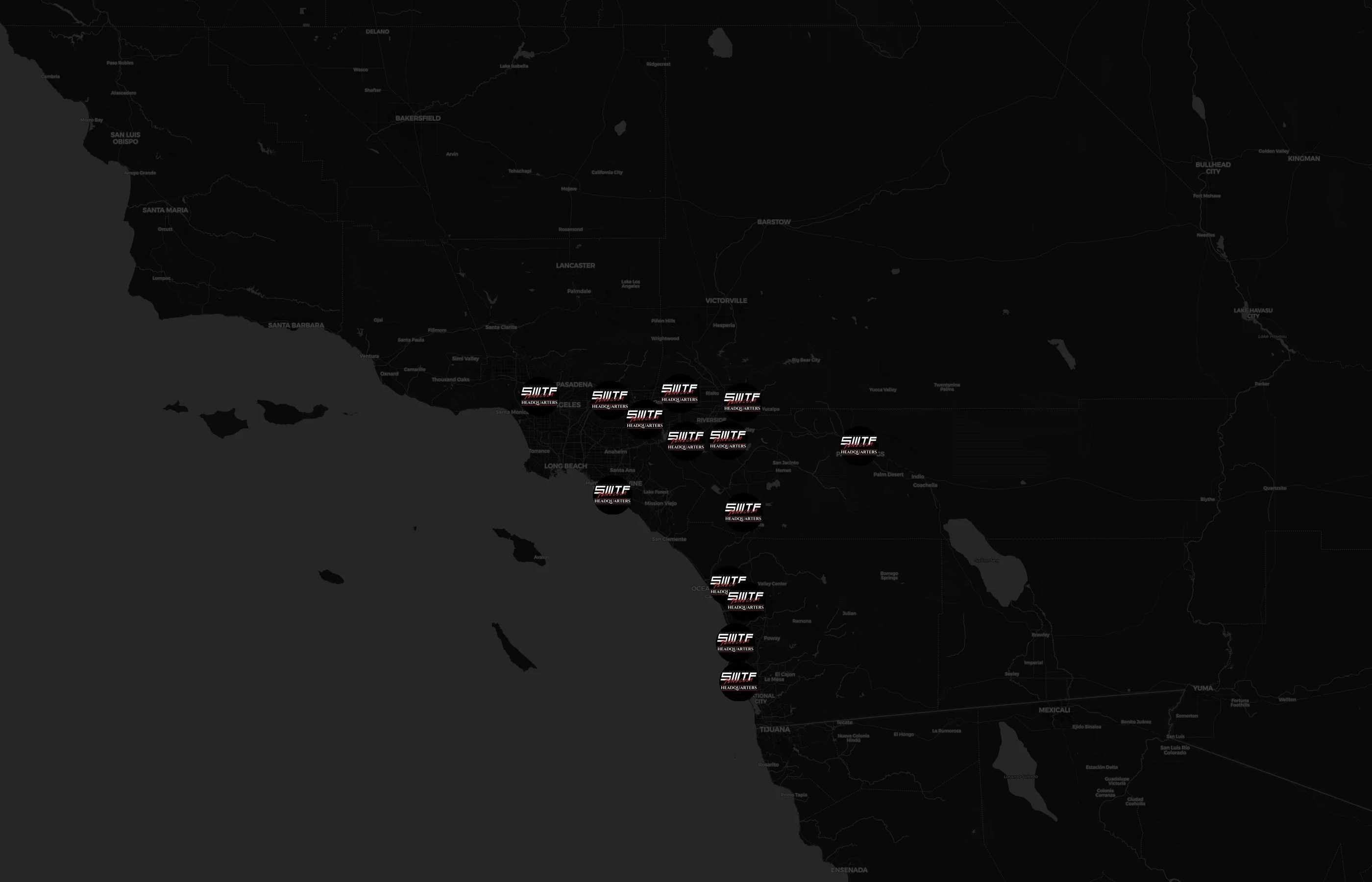 Self Made Training Facility city distribution