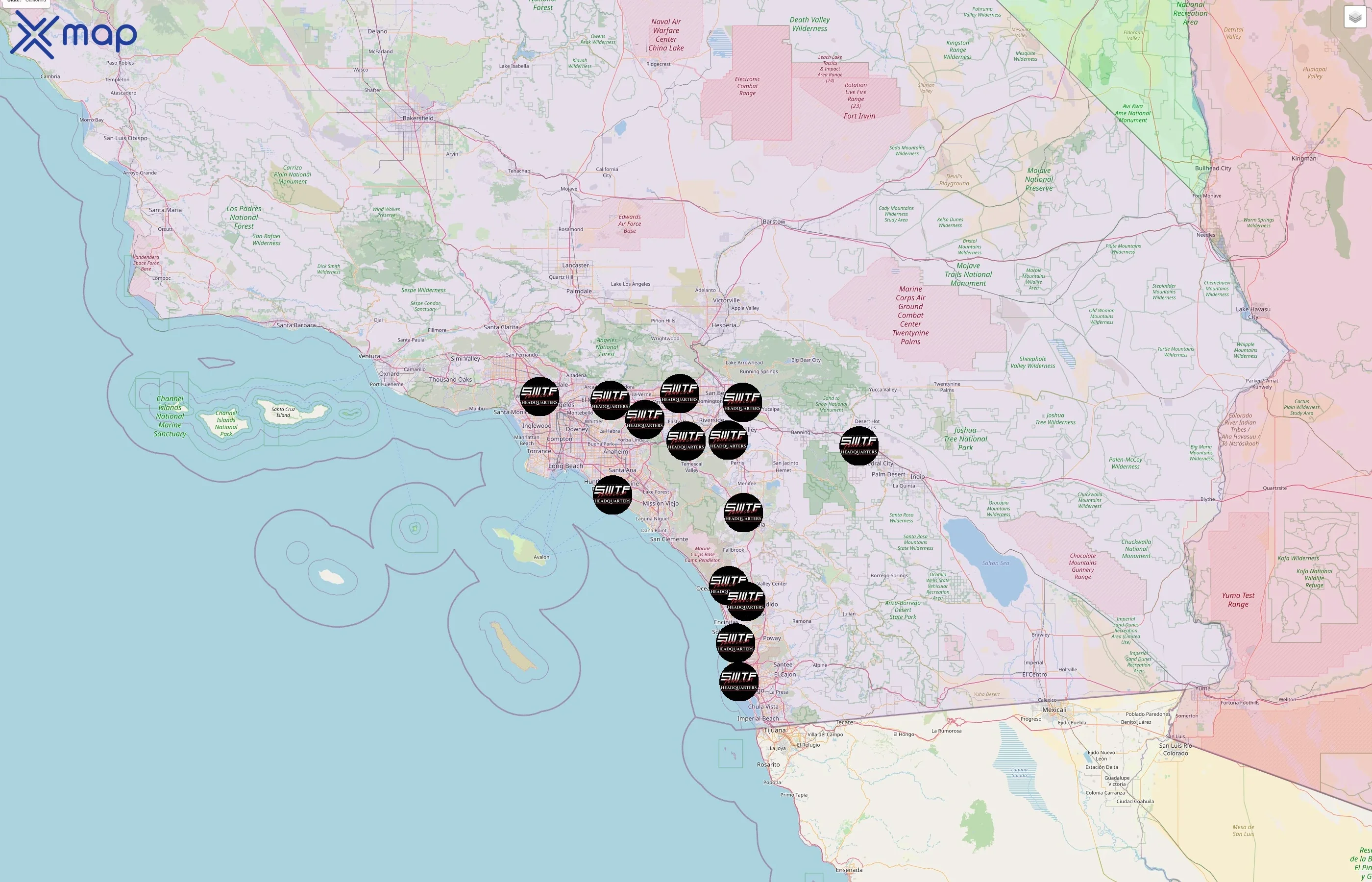 Self Made Training Facility street hotspots