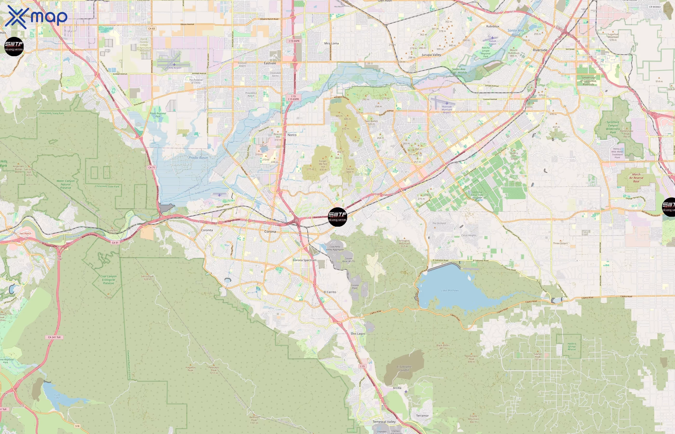 Self Made Training Facility area coverage