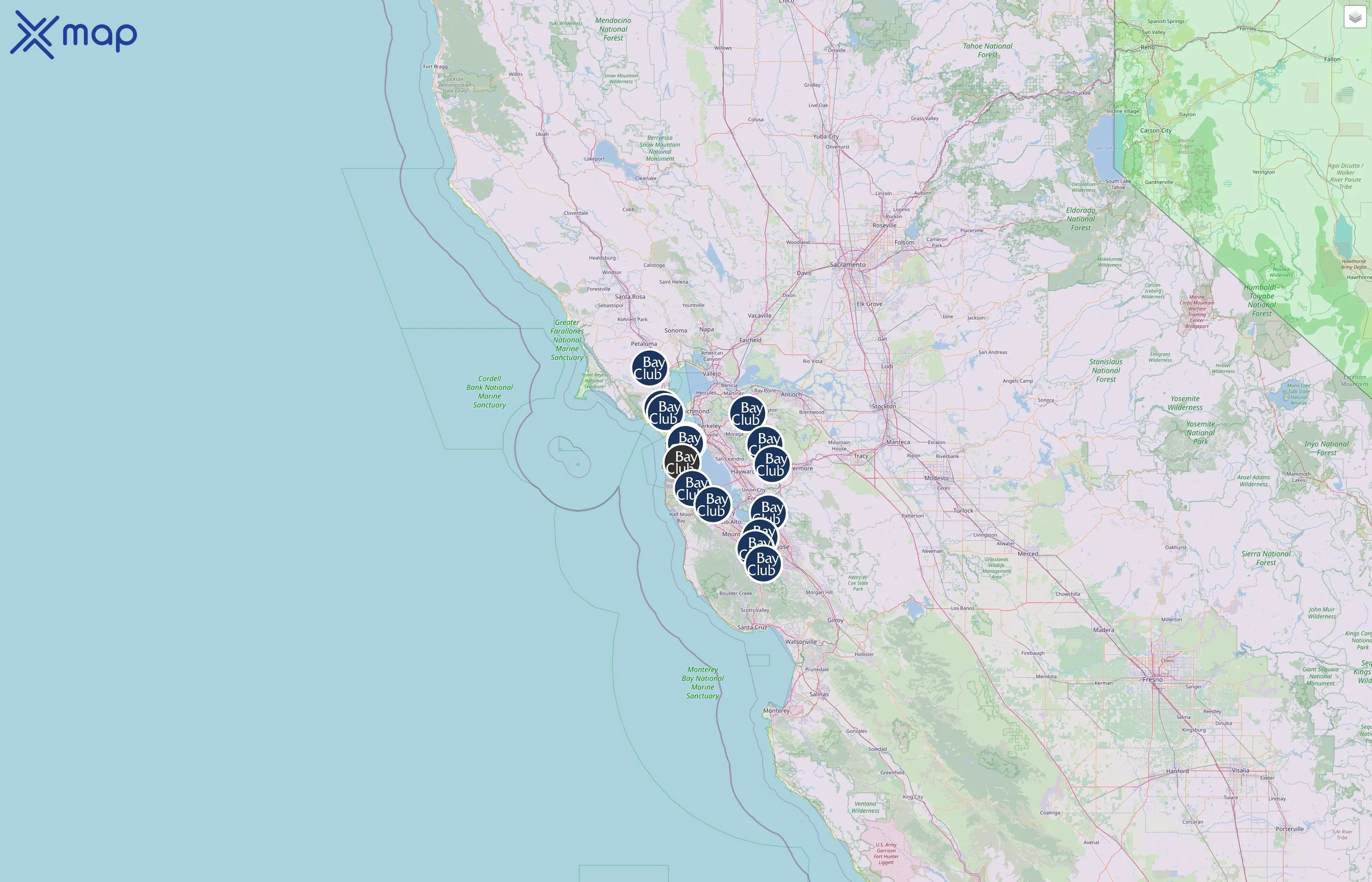 Bay Club street hotspots