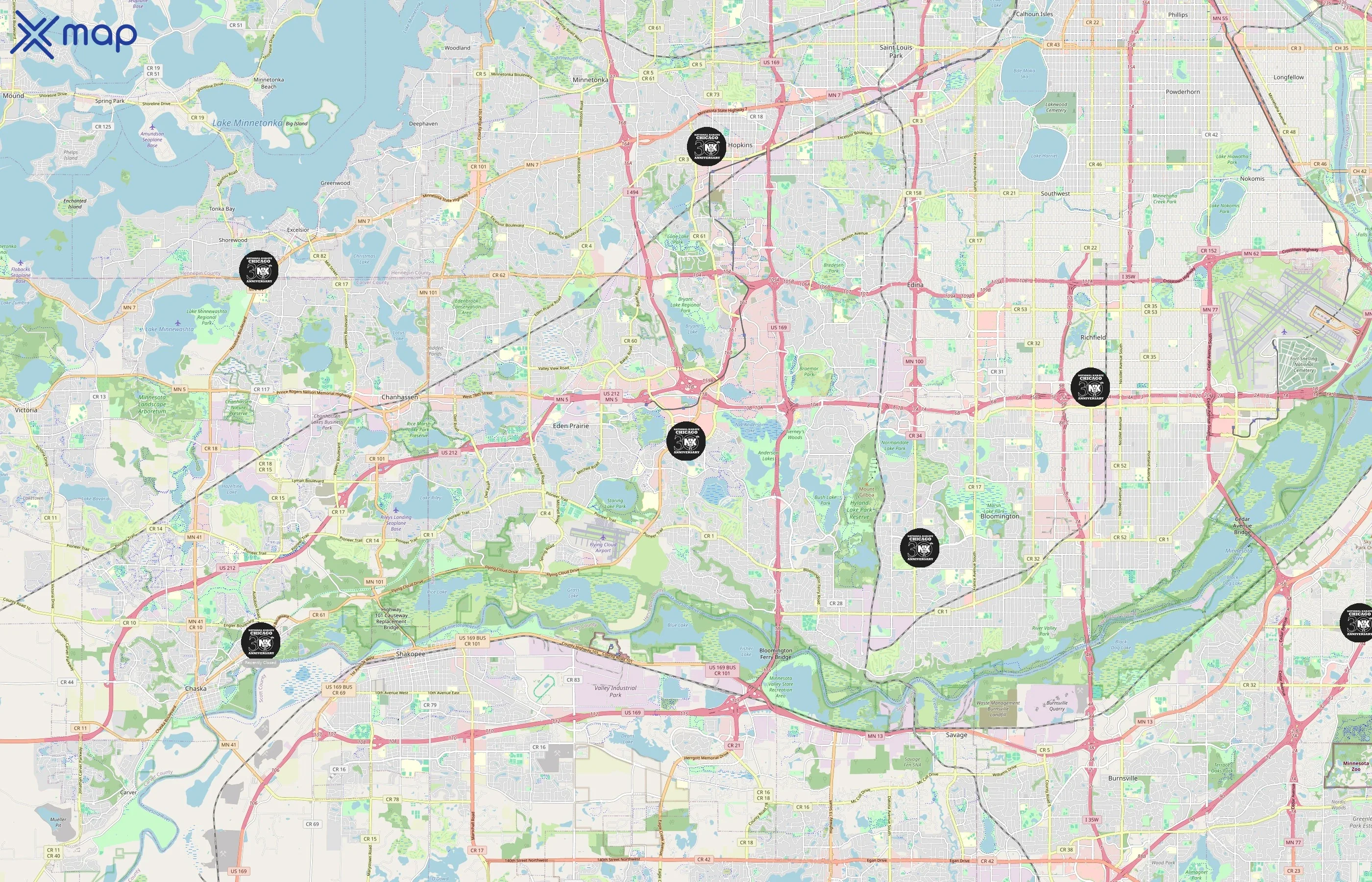 National Karate area coverage