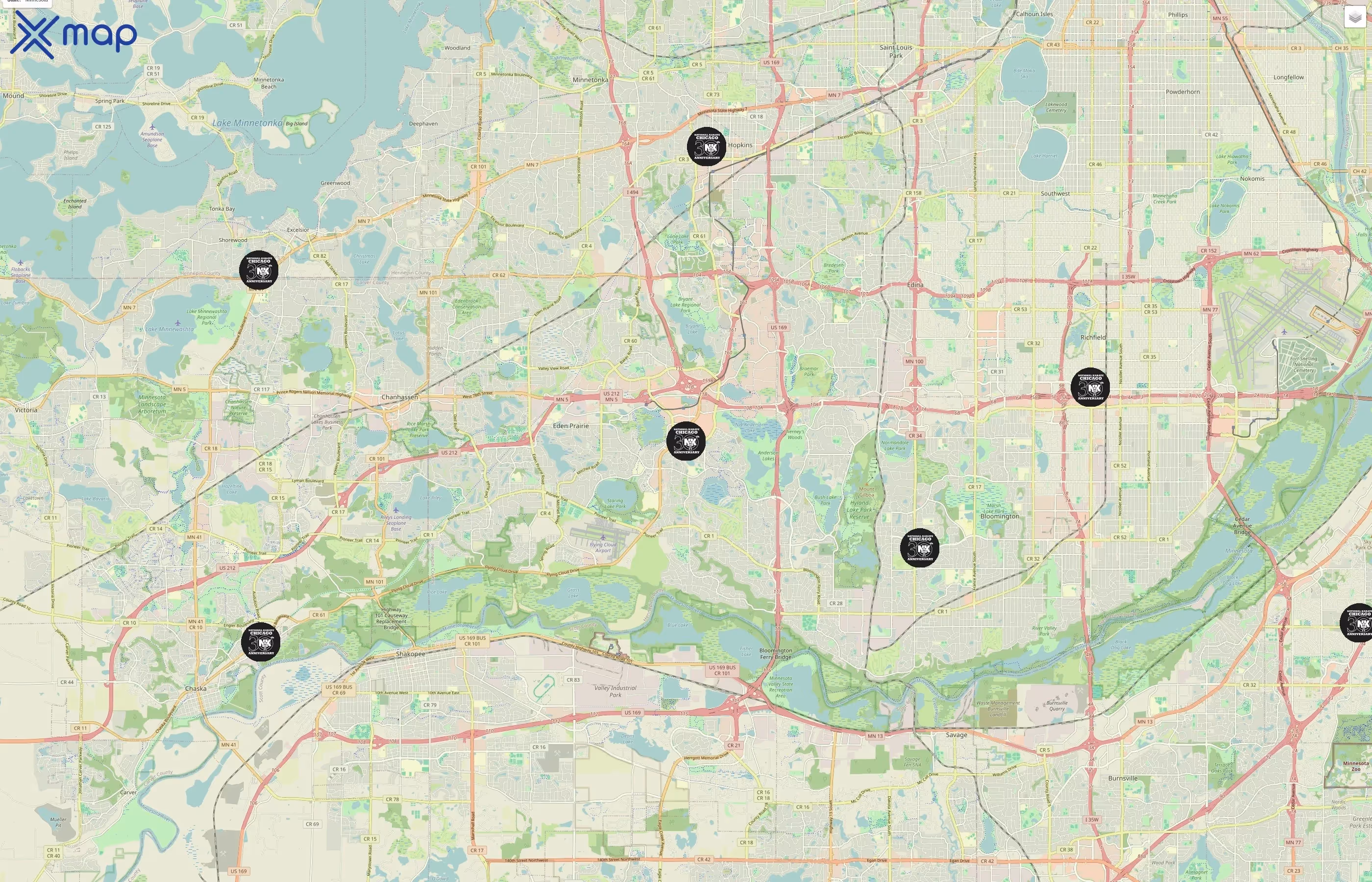 National Karate traffic data