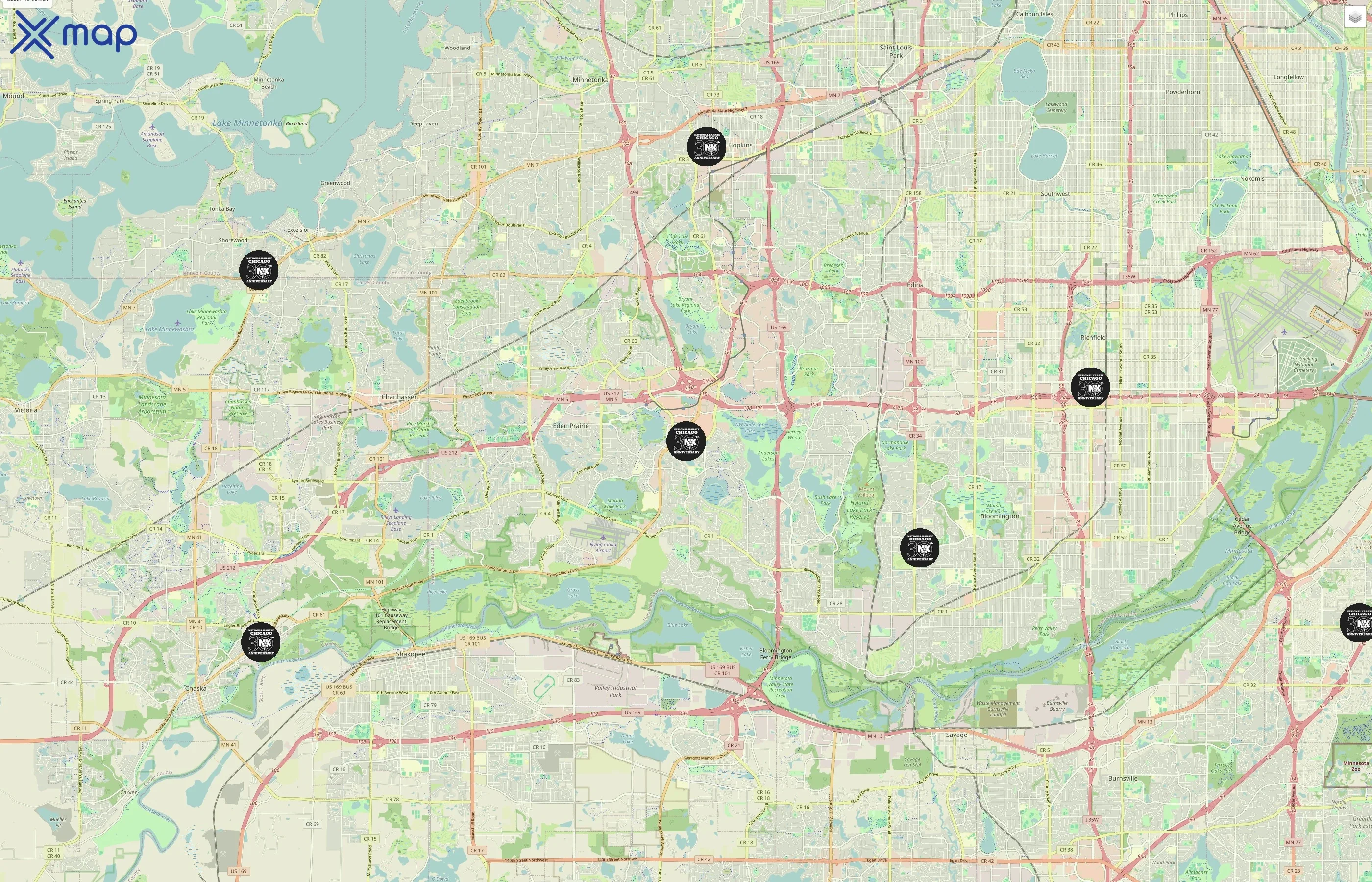 National Karate traffic data