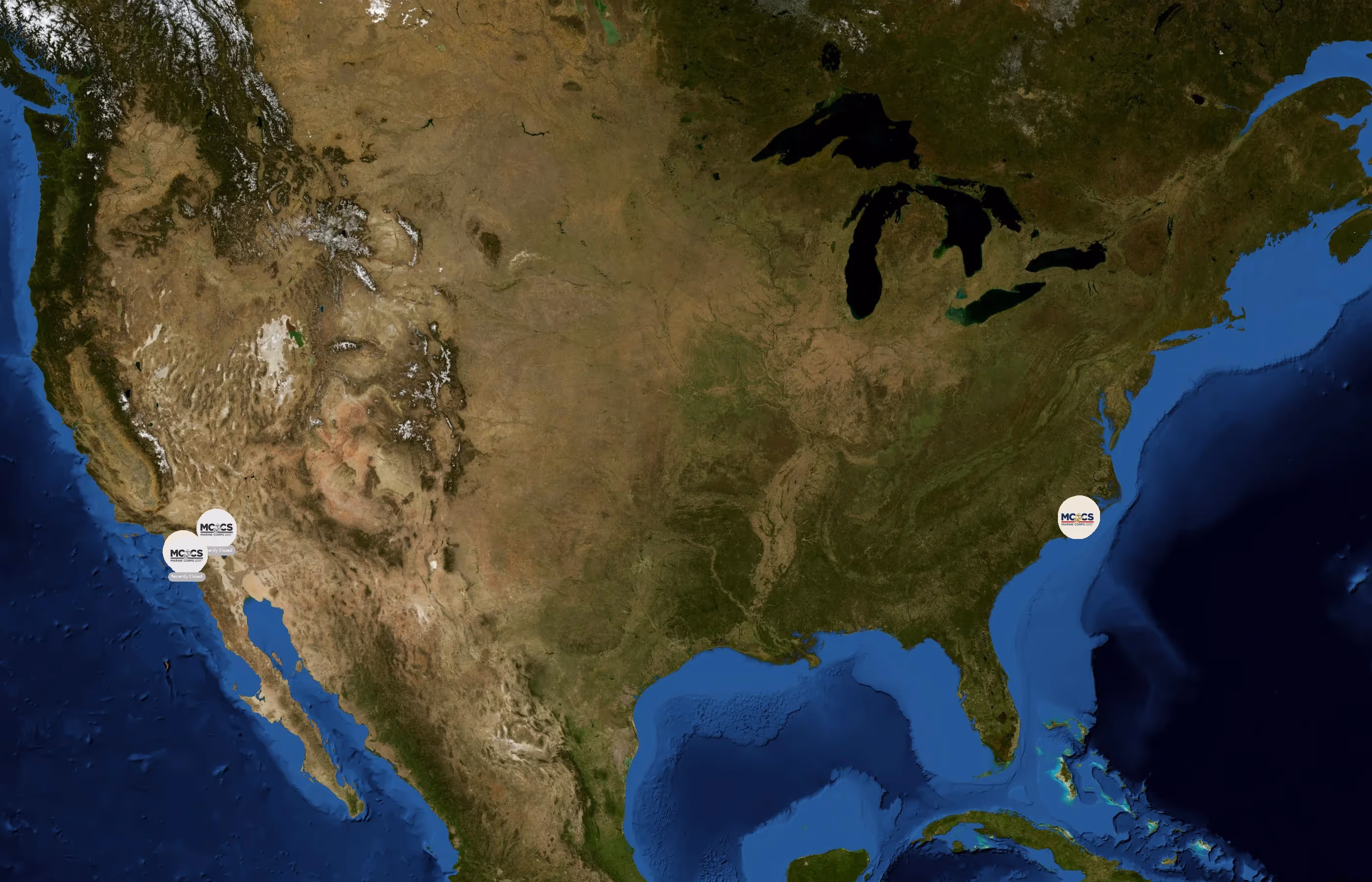 Marine Corps Community Services state distribution