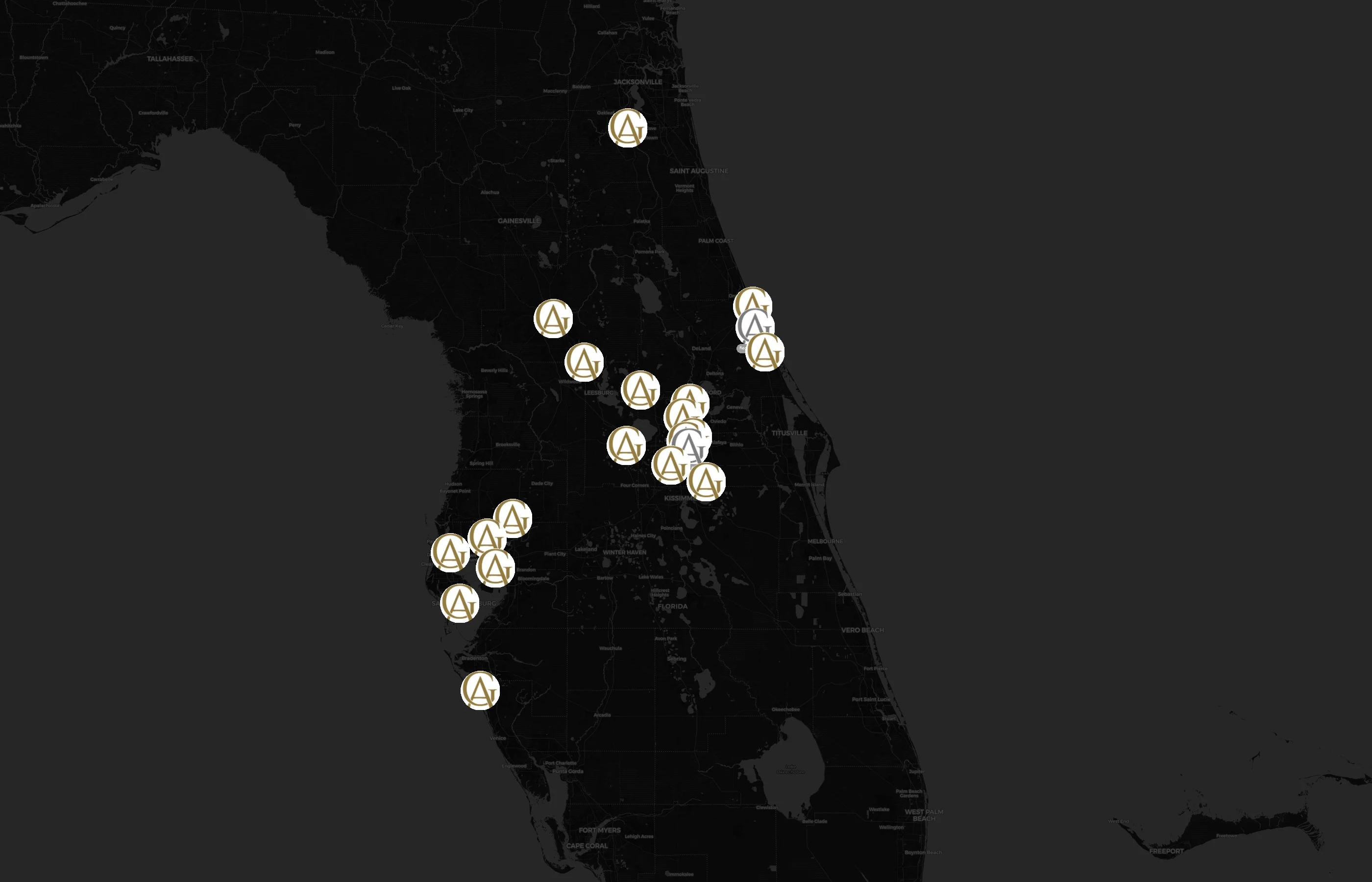 Goldfingers Aesthetics city distribution