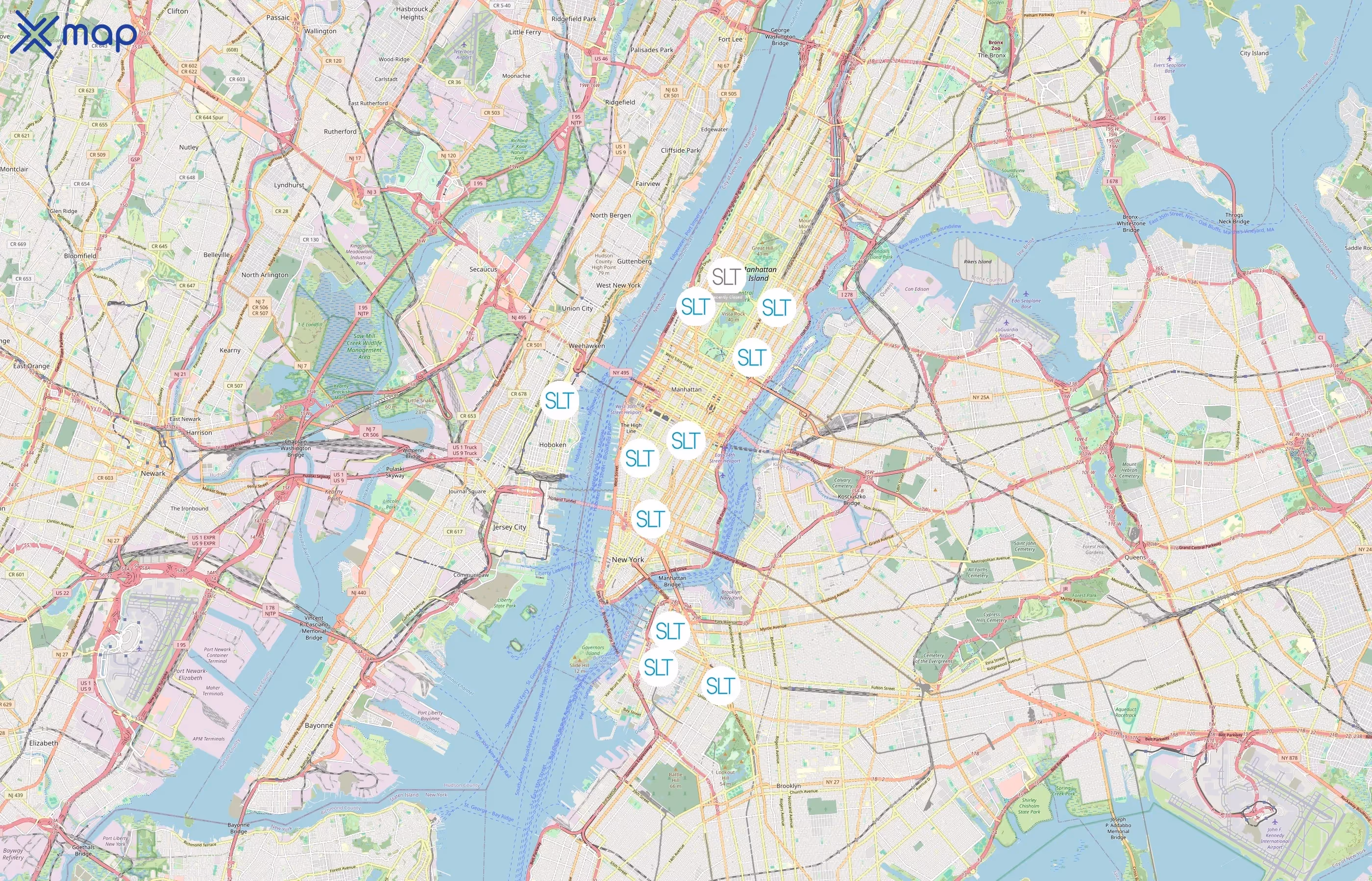 SLT area coverage