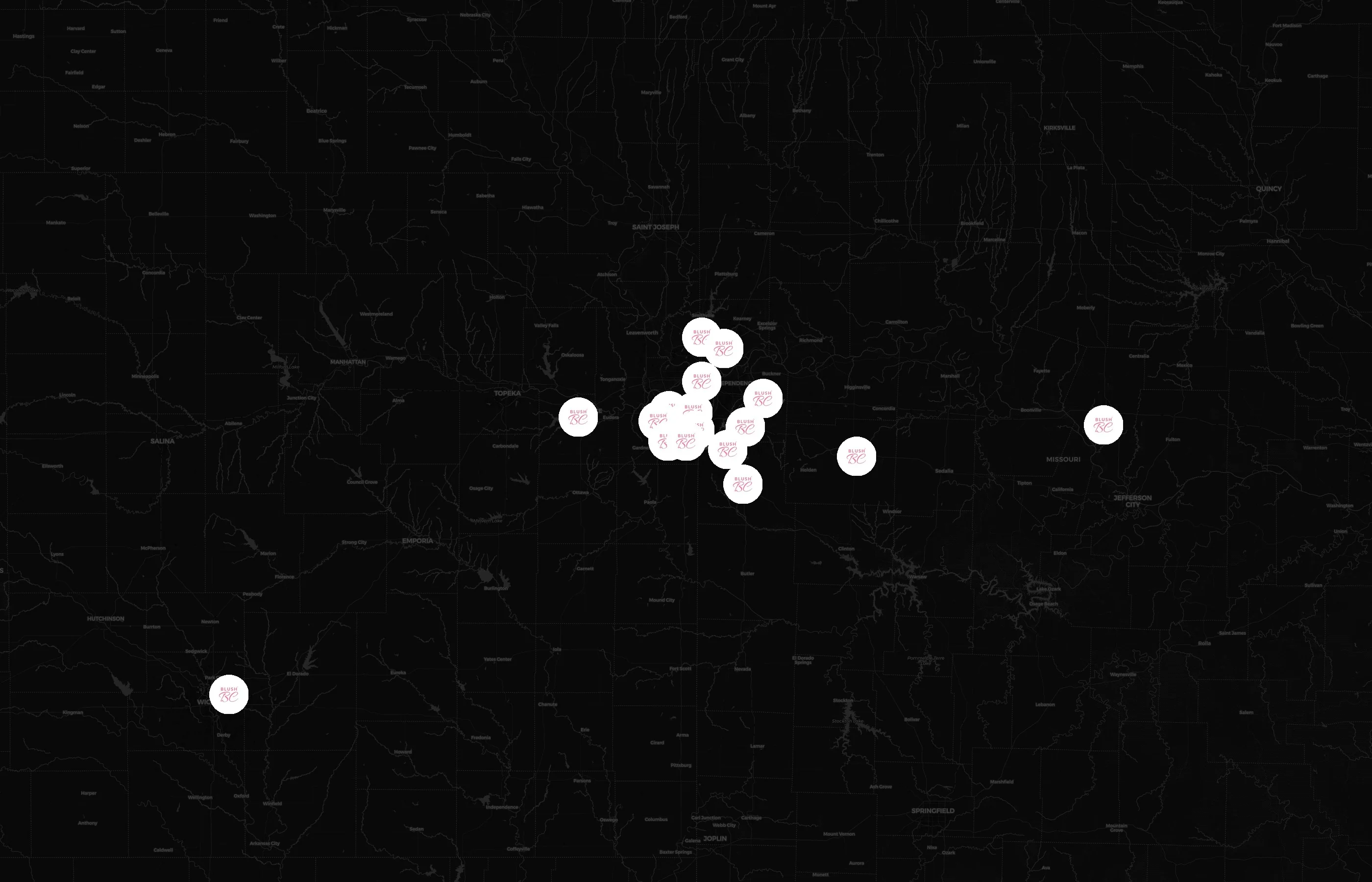 BLUSH Boot Camp city distribution