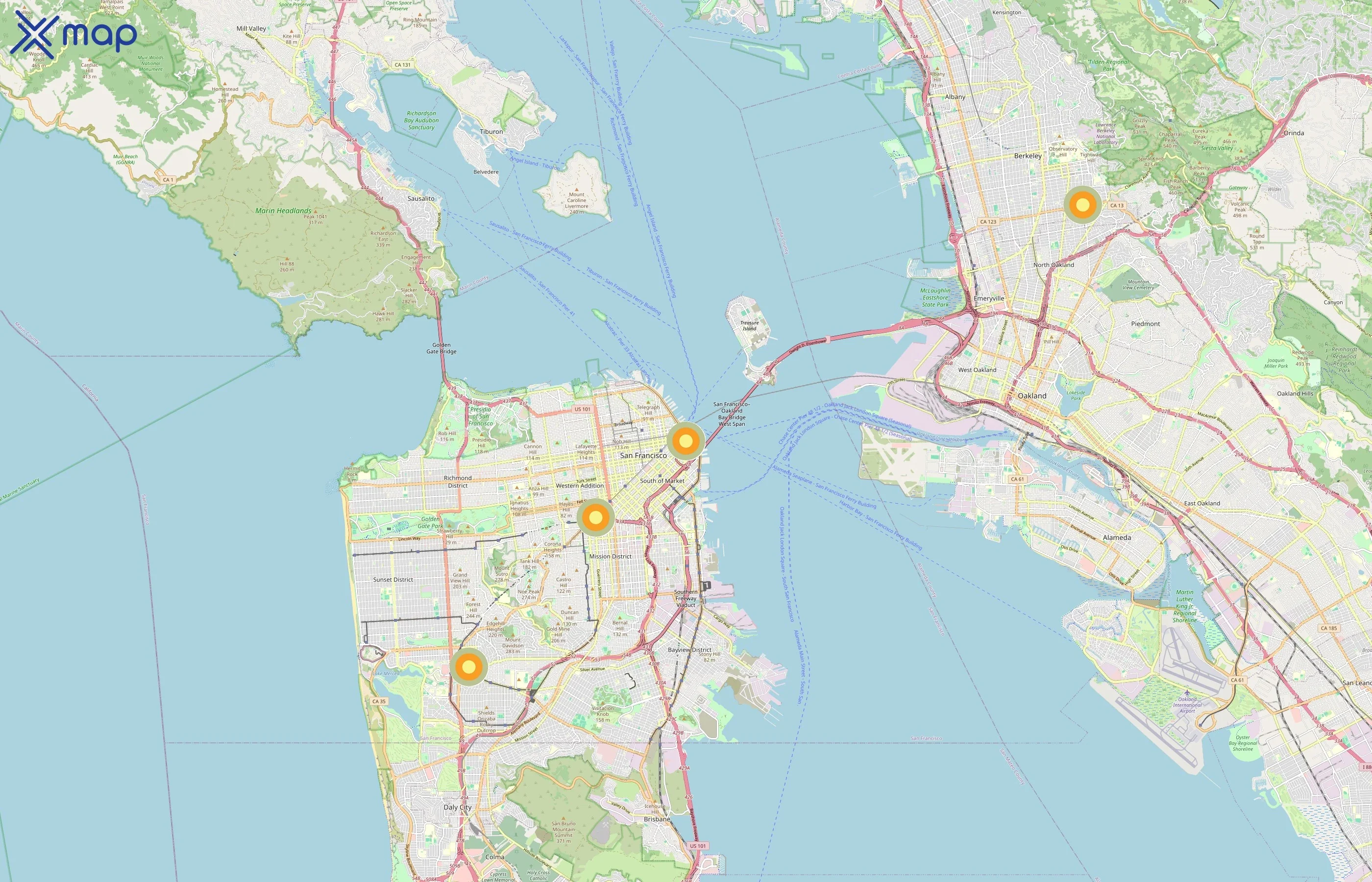 The Dailey Method area coverage