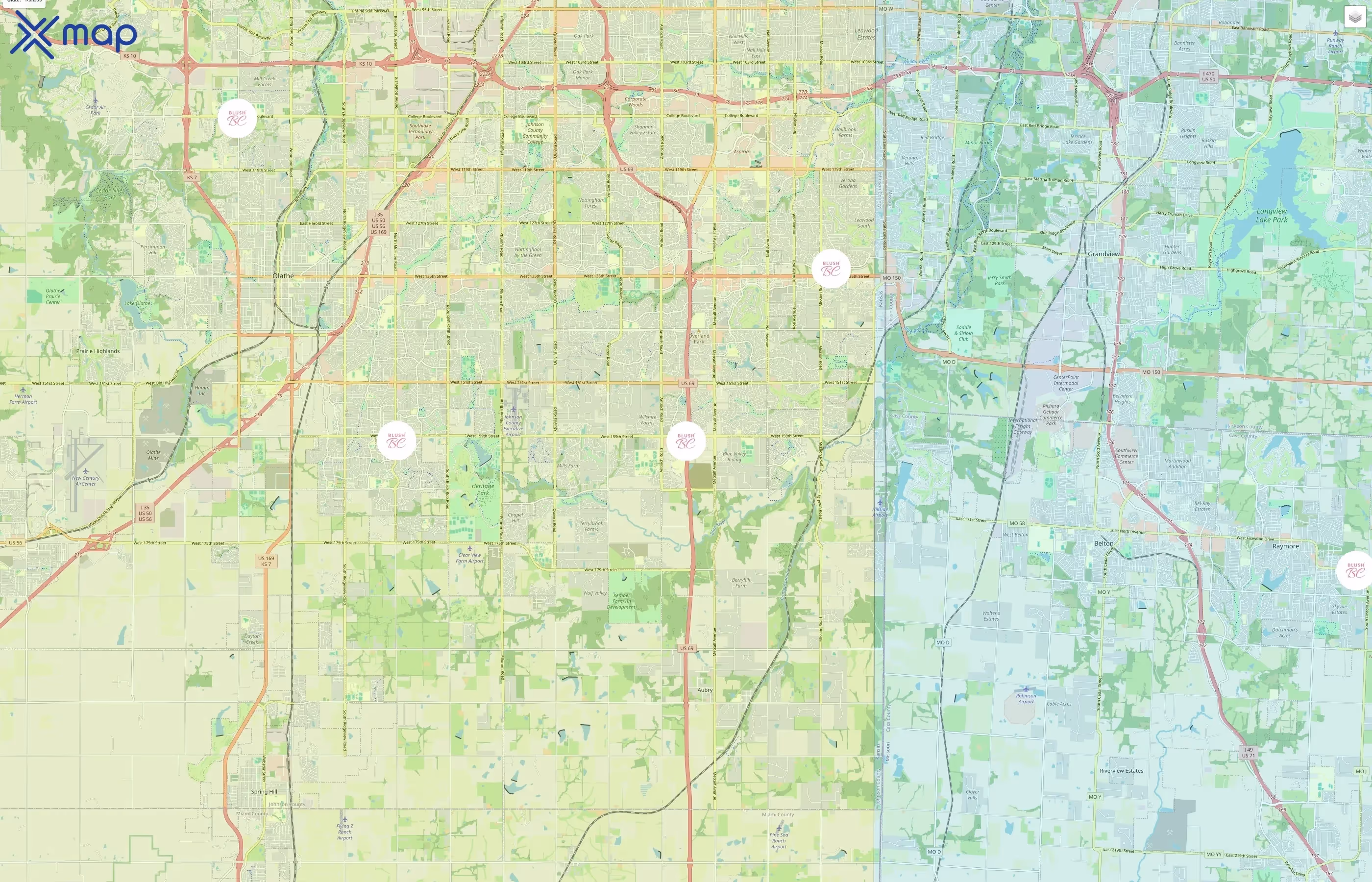 BLUSH Boot Camp traffic data