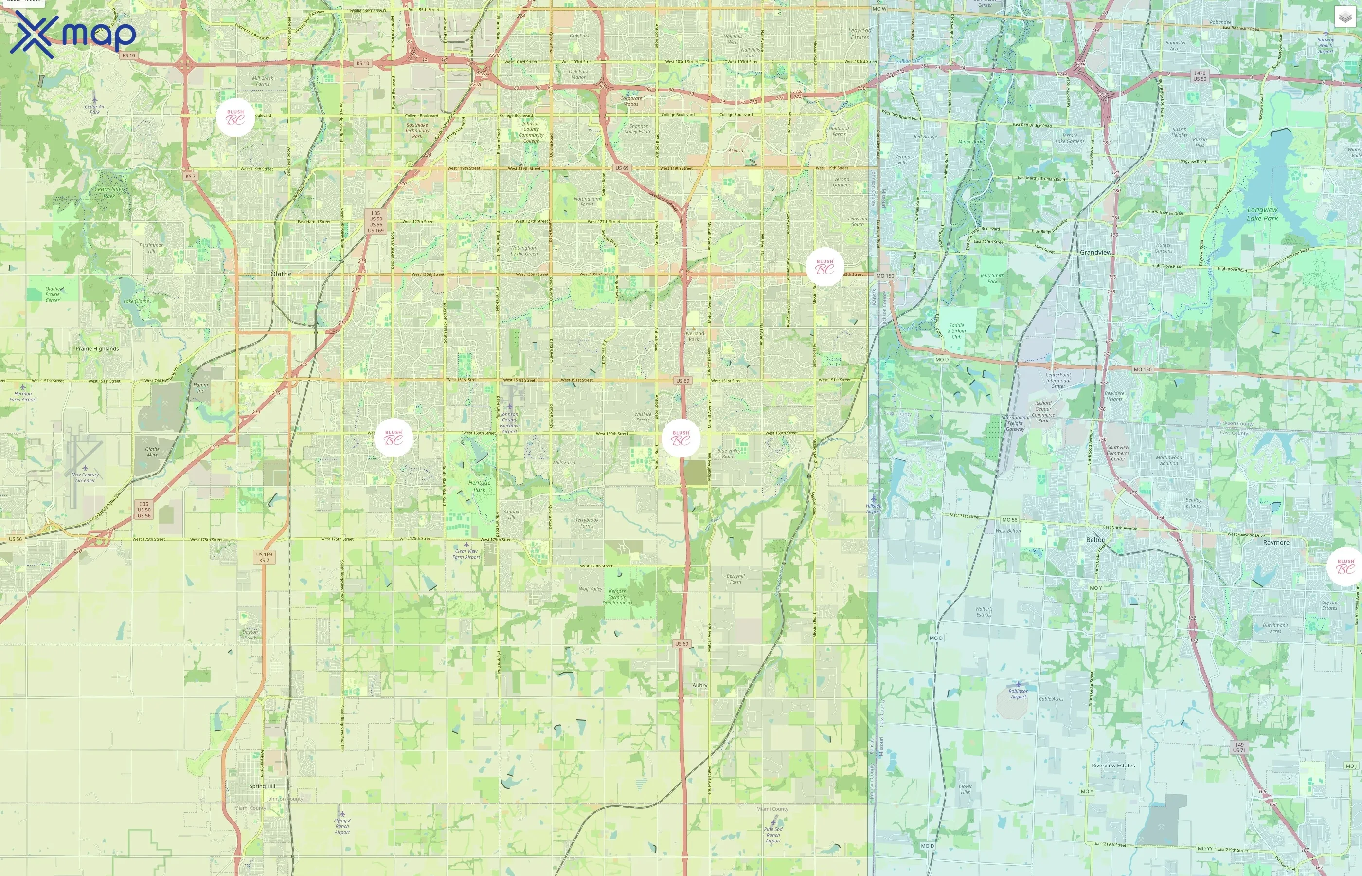 BLUSH Boot Camp traffic data