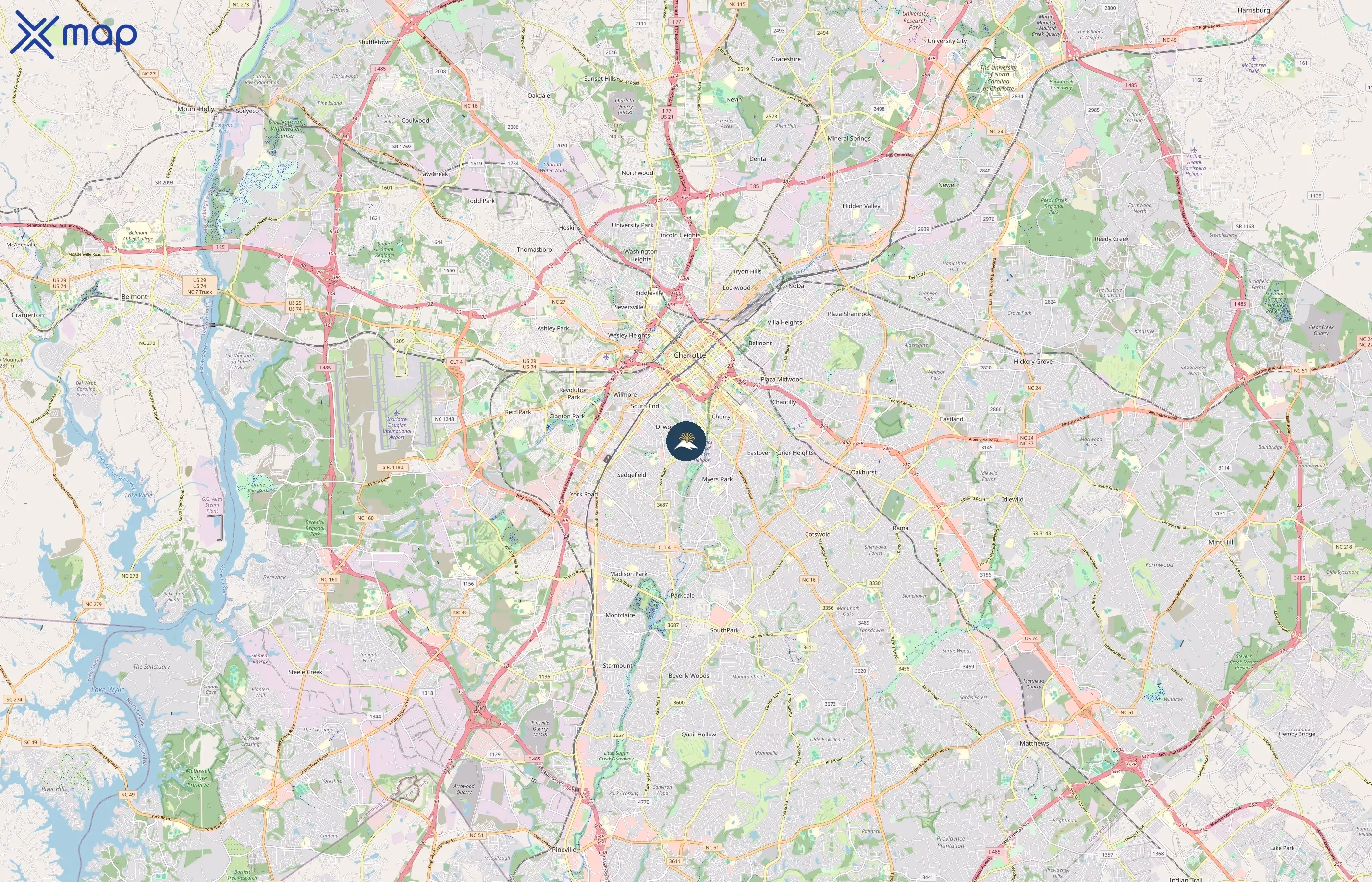 Massage Heights area coverage