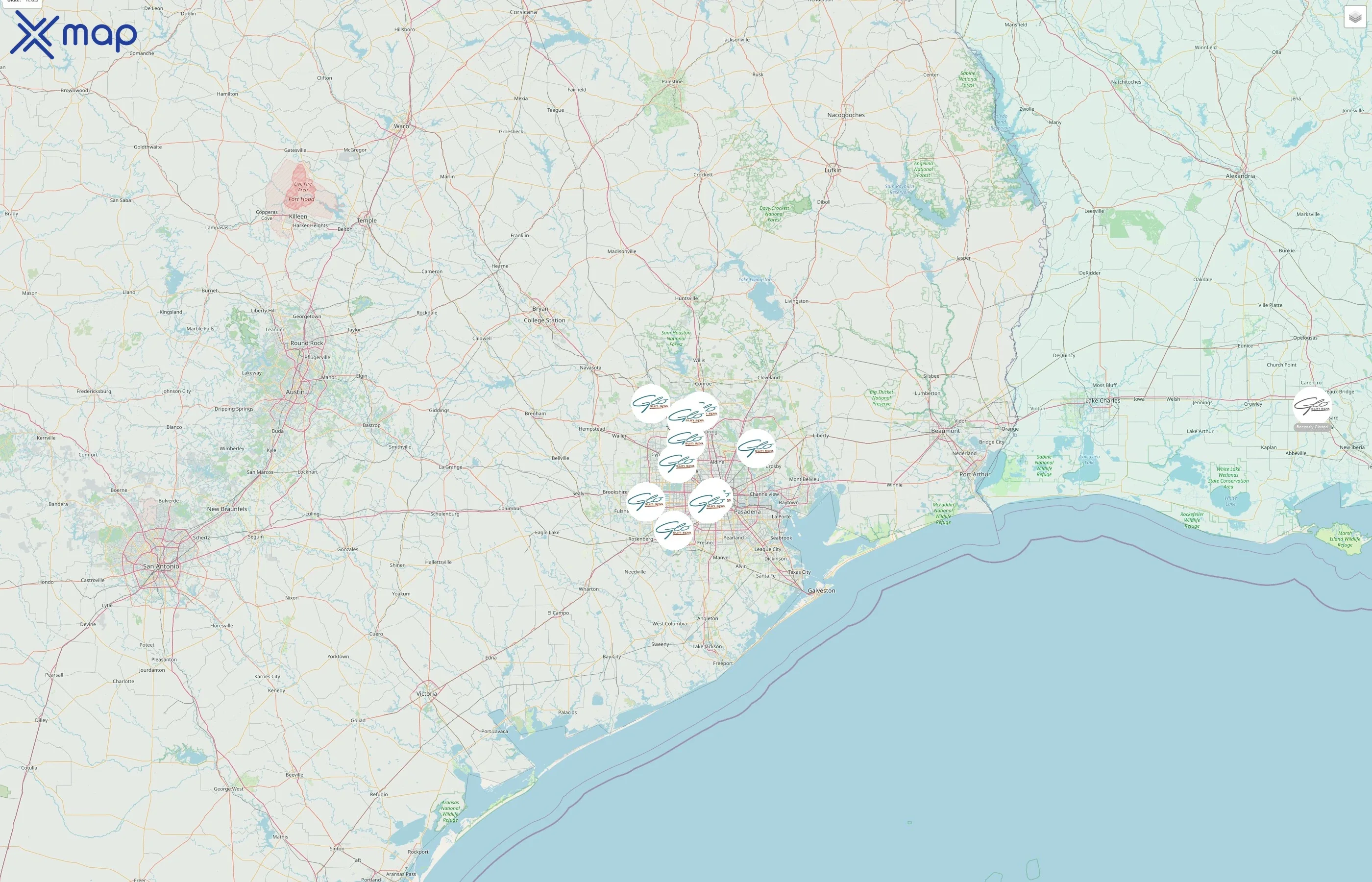 Glo Sun Spa street hotspots