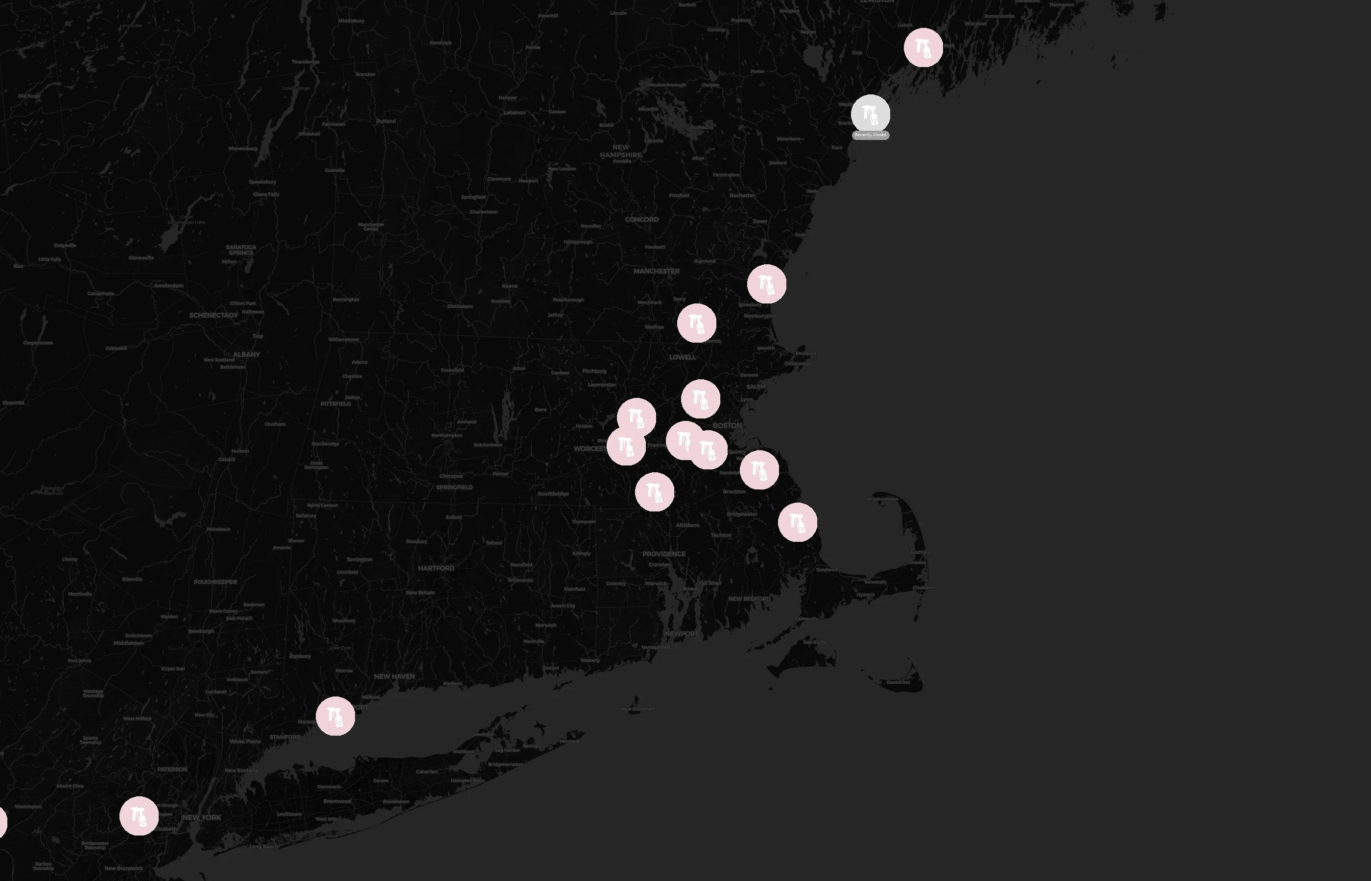 BlushTan city distribution