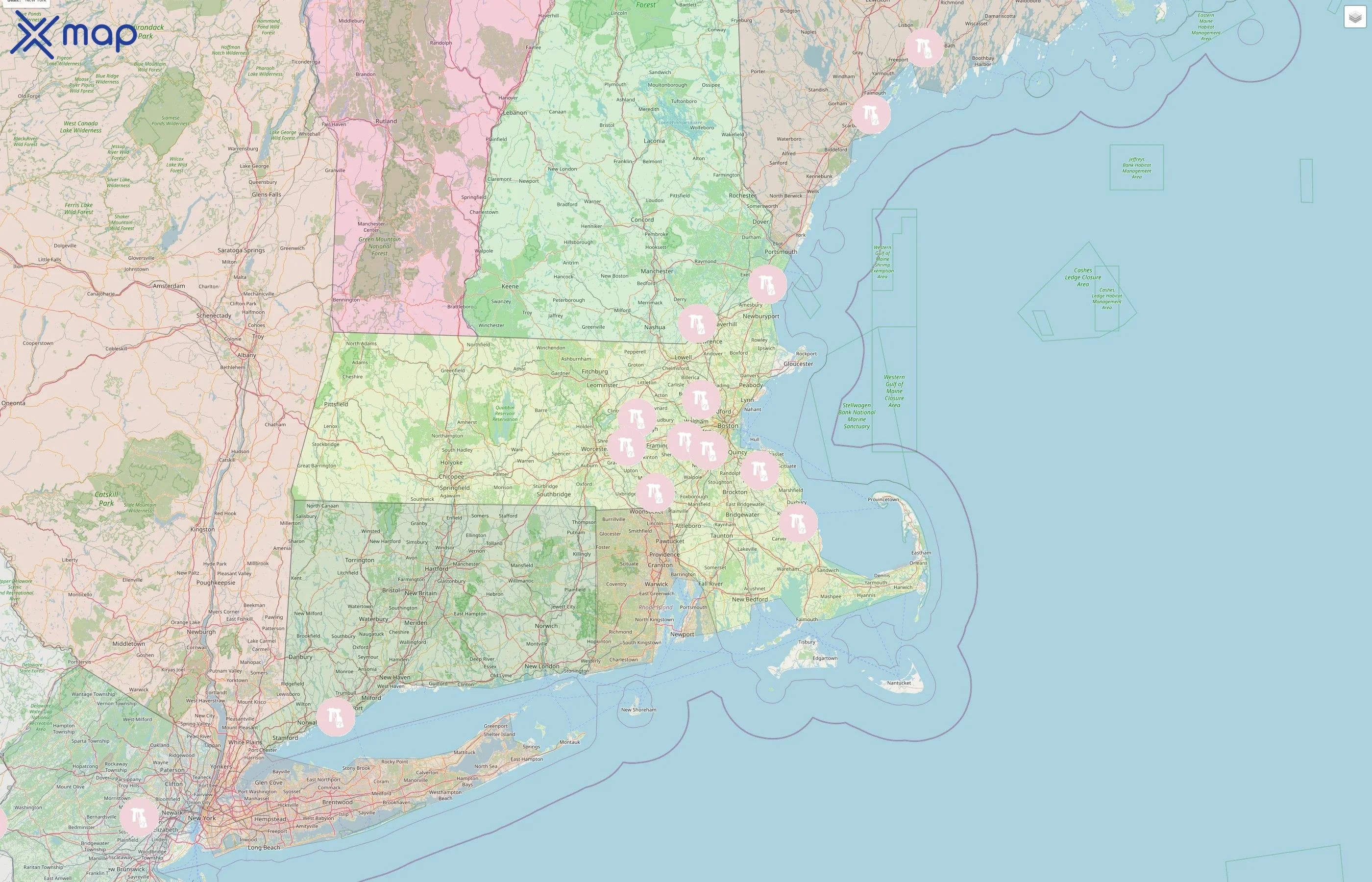 BlushTan street hotspots