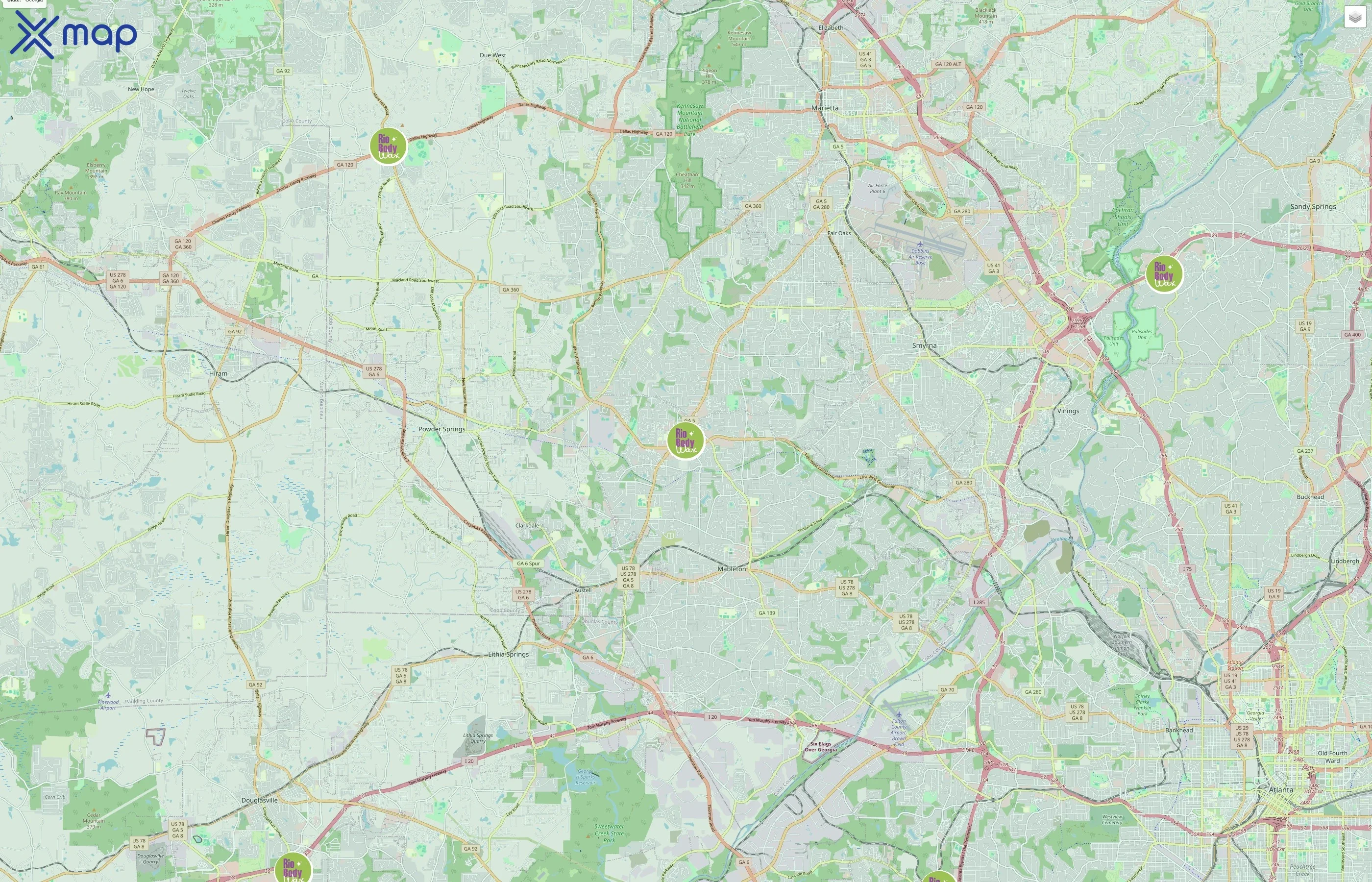 Rio Body Wax traffic data