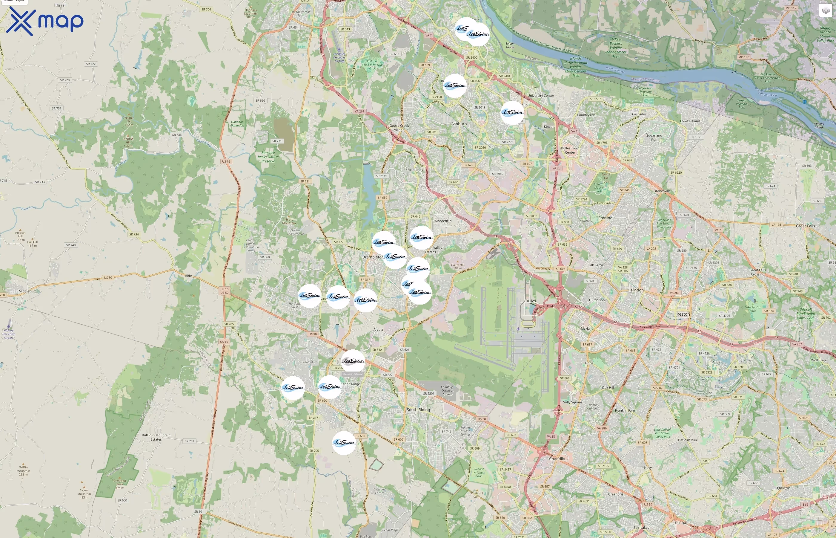 LetSwim traffic data