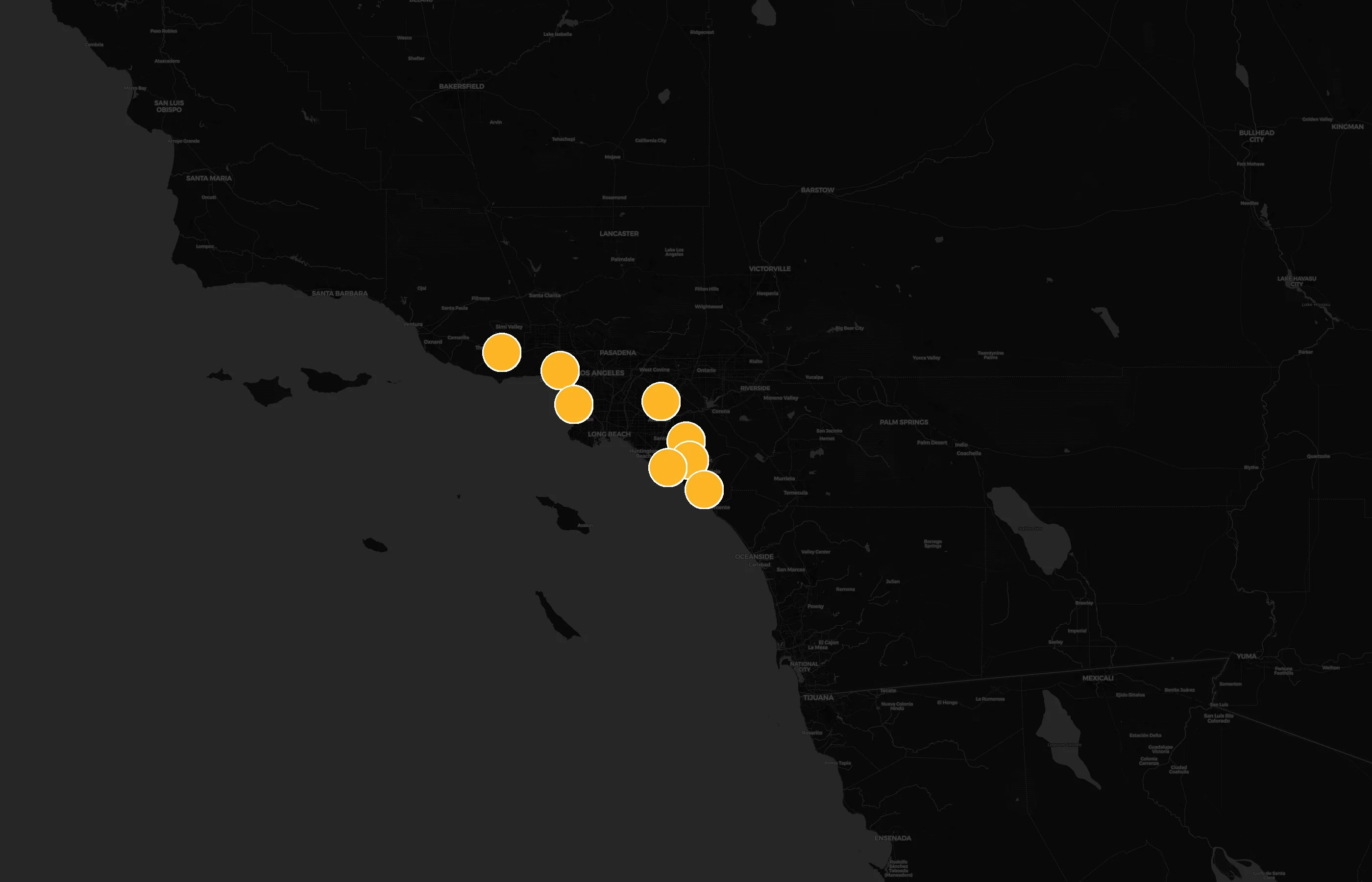 OrangeTwist city distribution