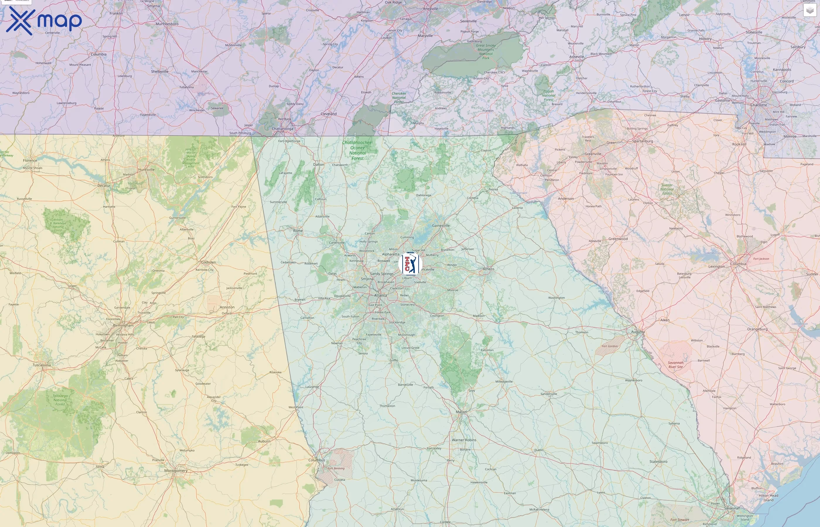 TPC Network street hotspots