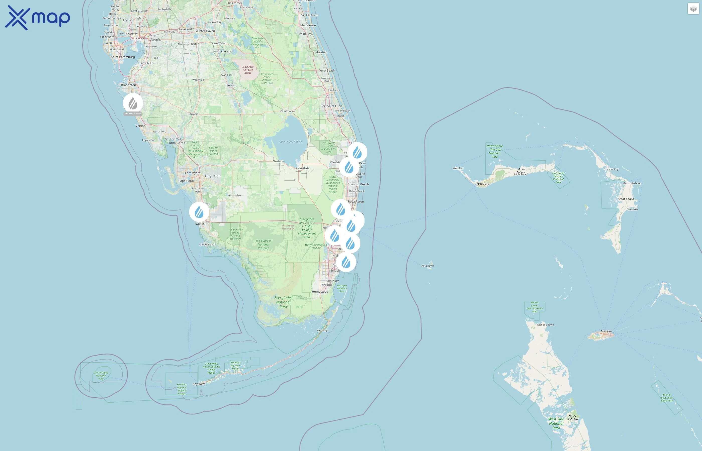 Liquivida street hotspots
