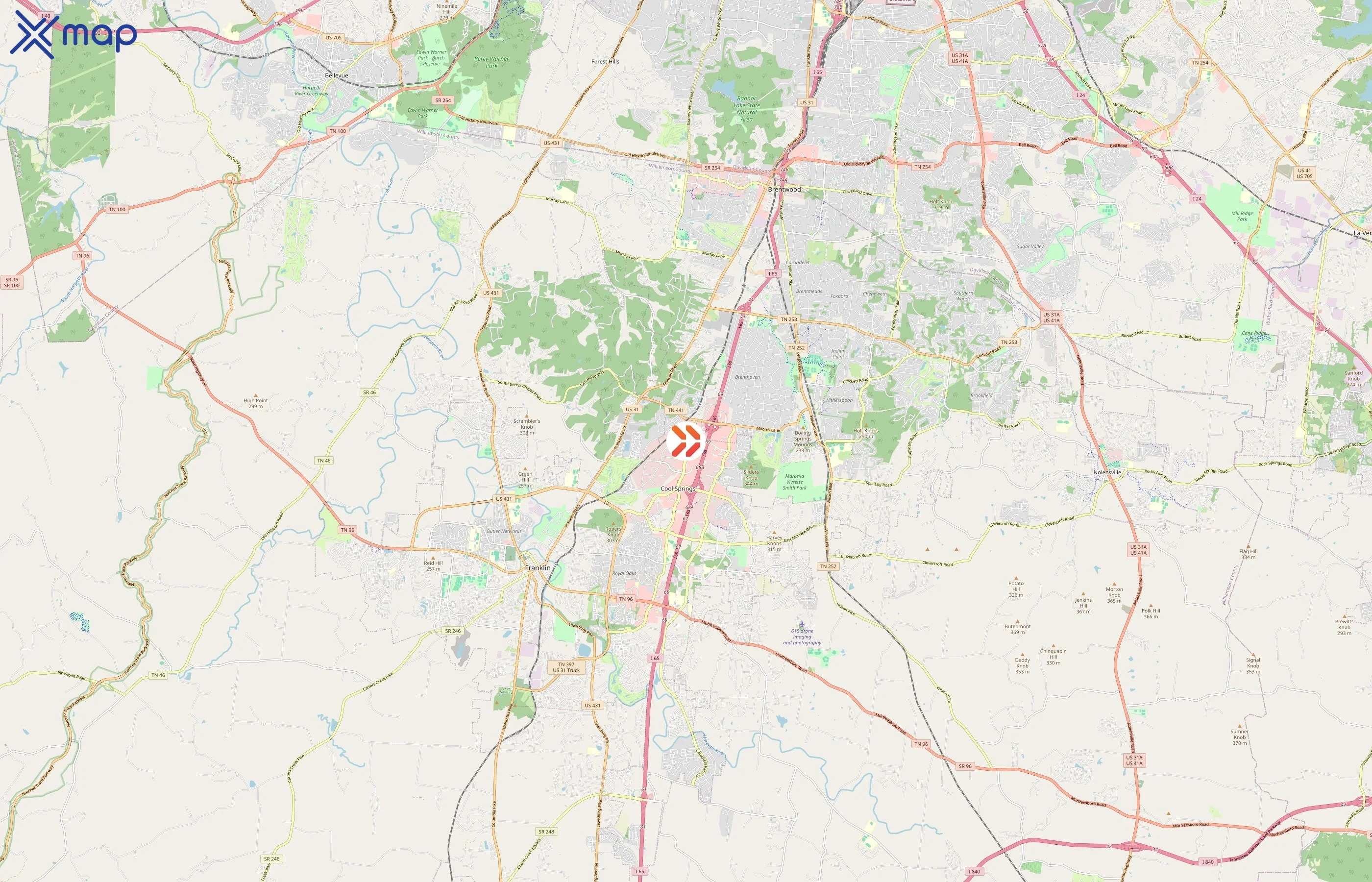 Iron Tribe Fitness area coverage