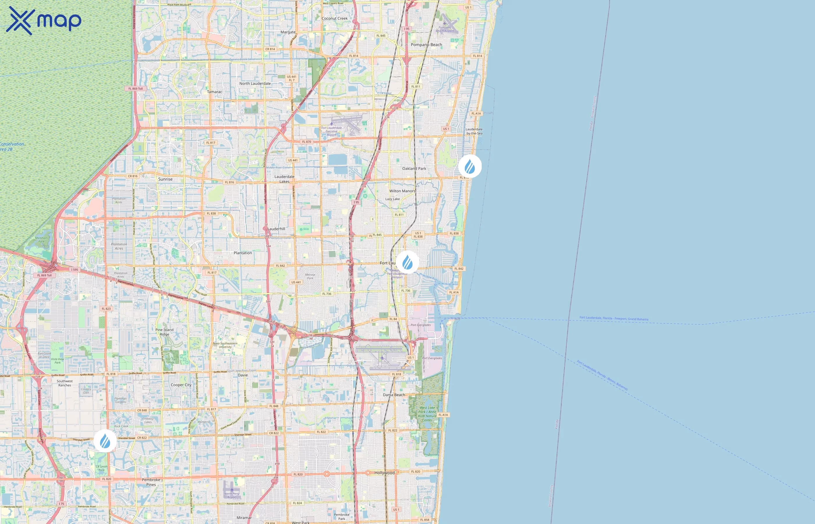 Liquivida area coverage