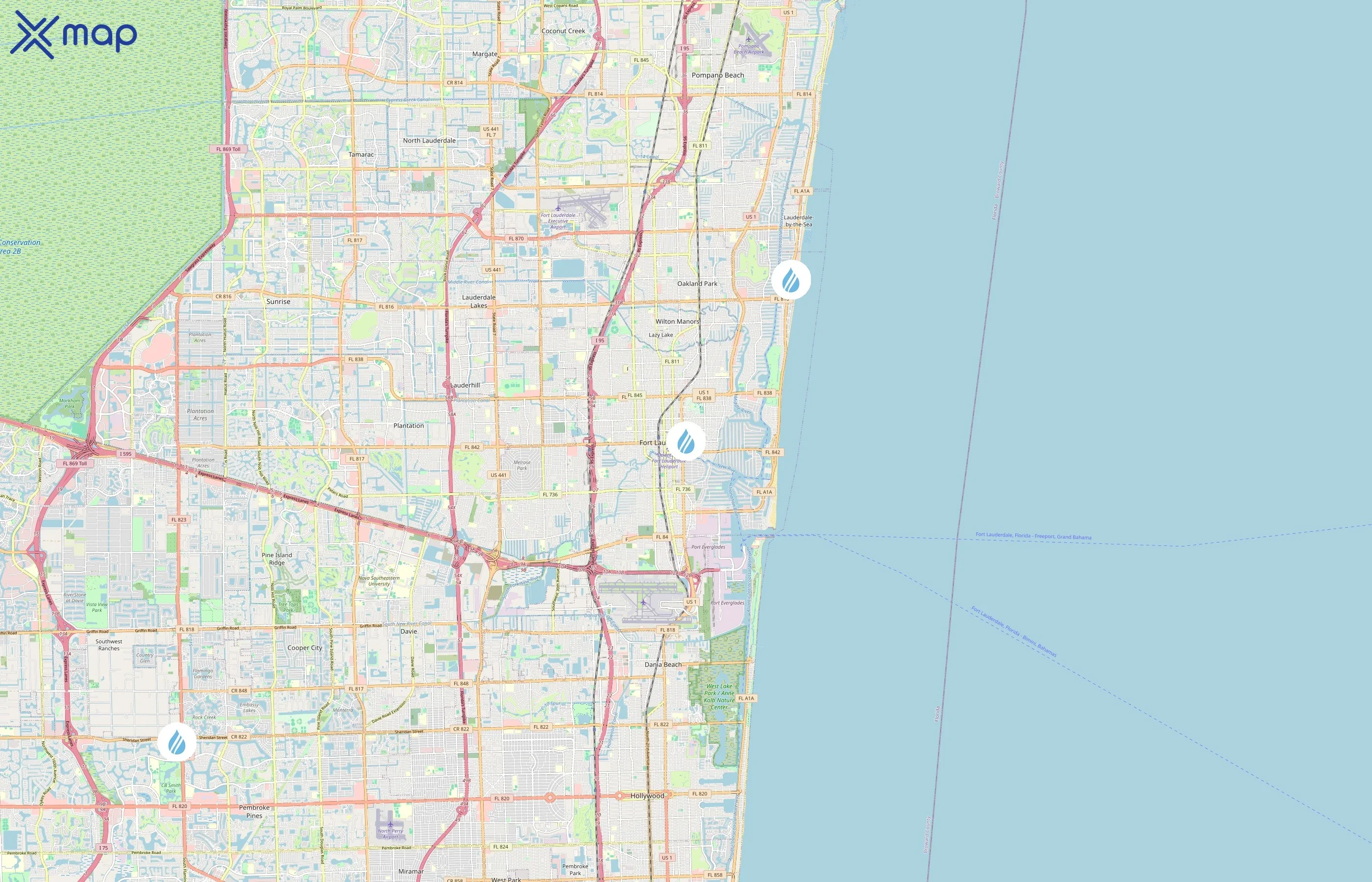 Liquivida area coverage