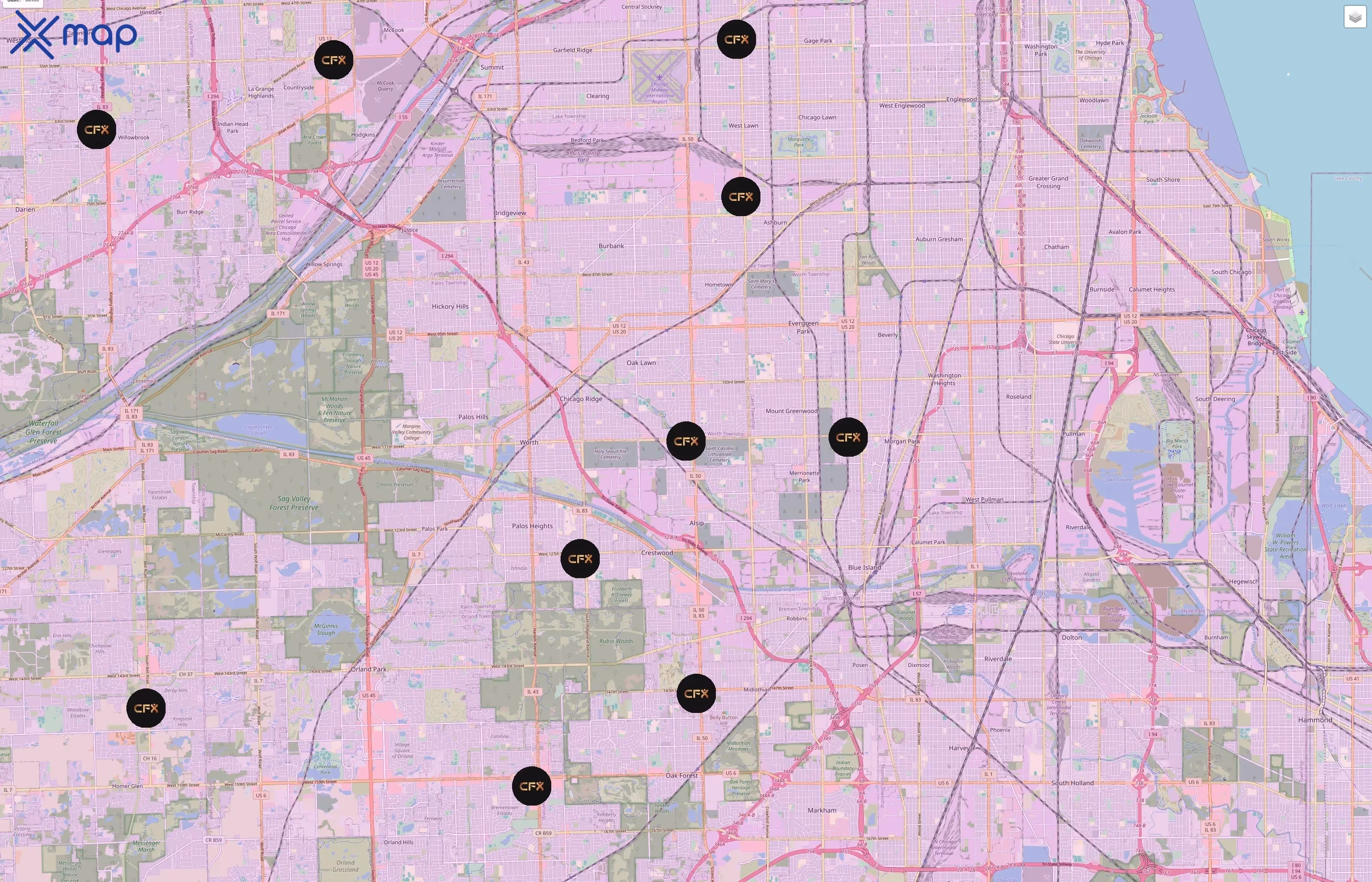 CFX Fitness traffic data