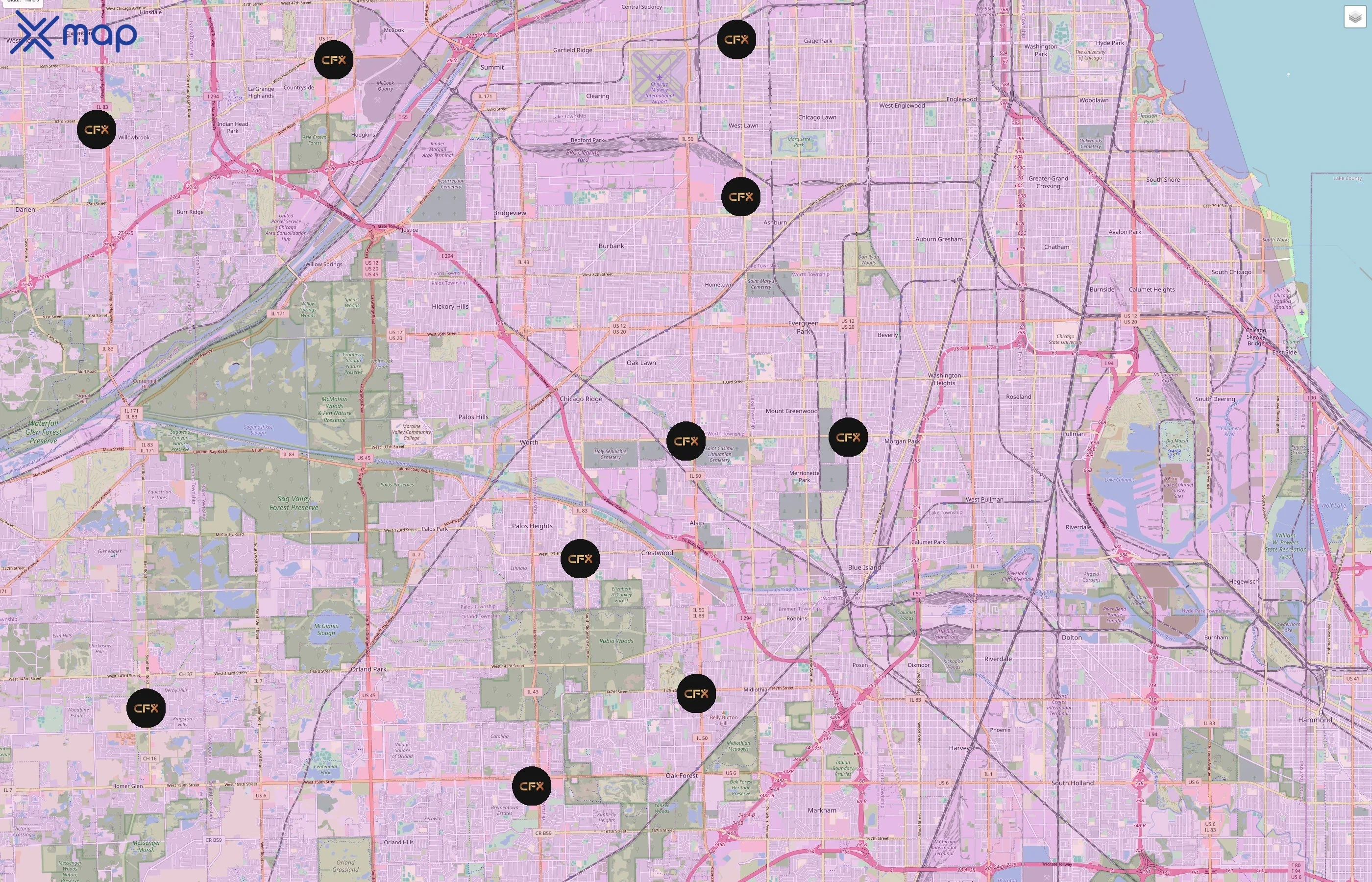 CFX Fitness traffic data