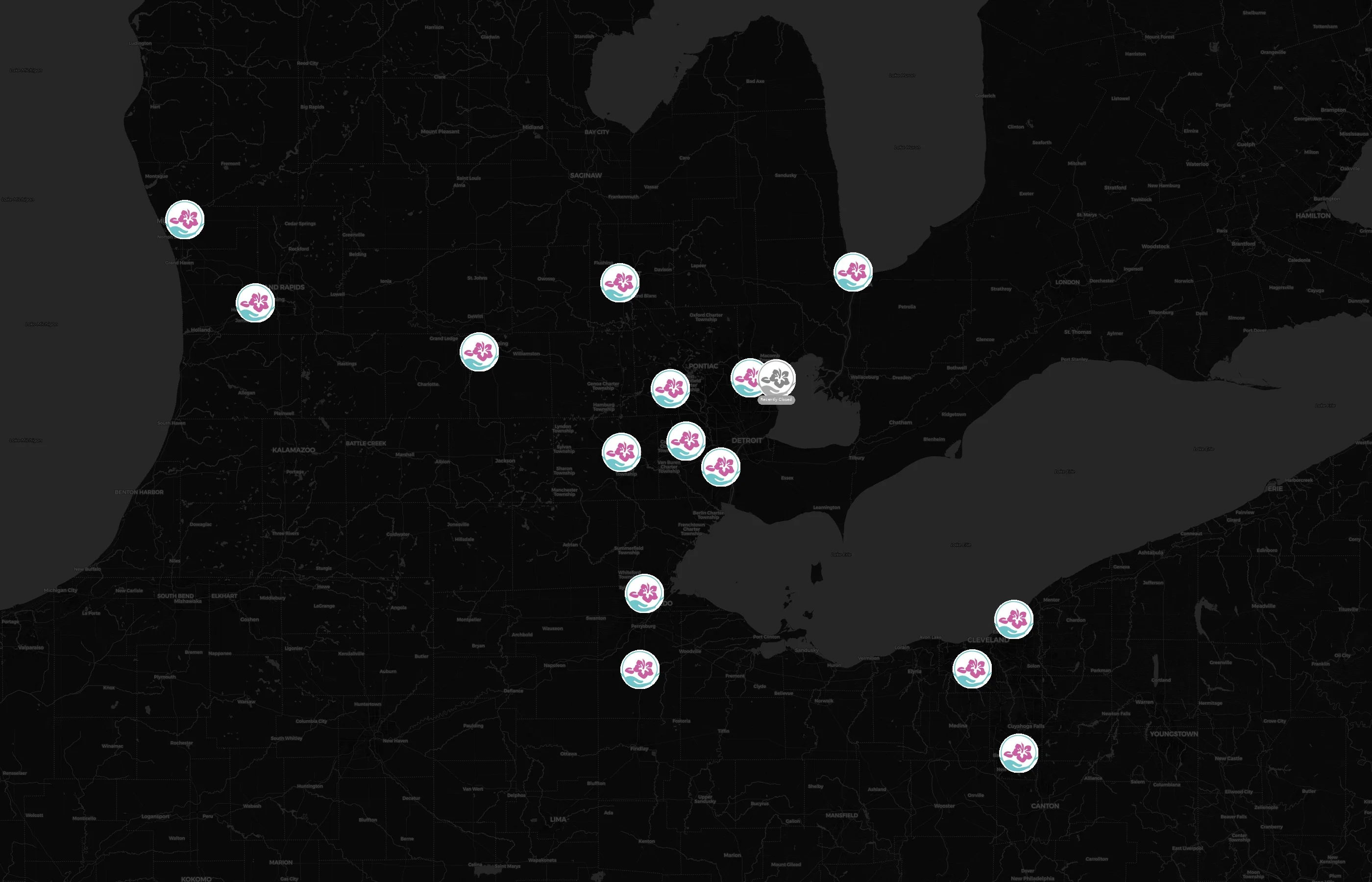 Tropical Touch Spa city distribution