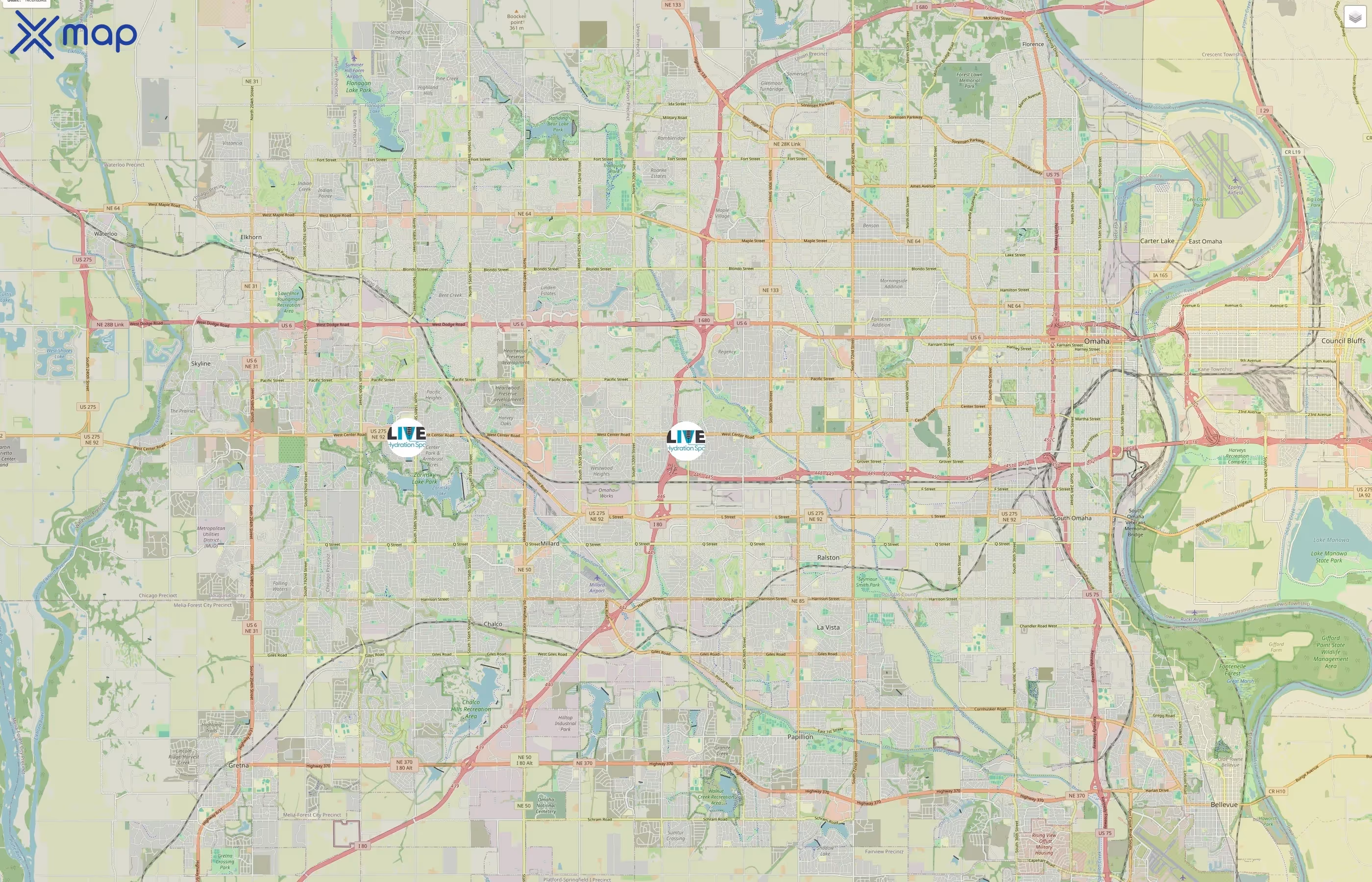 Live Hydration Spa traffic data