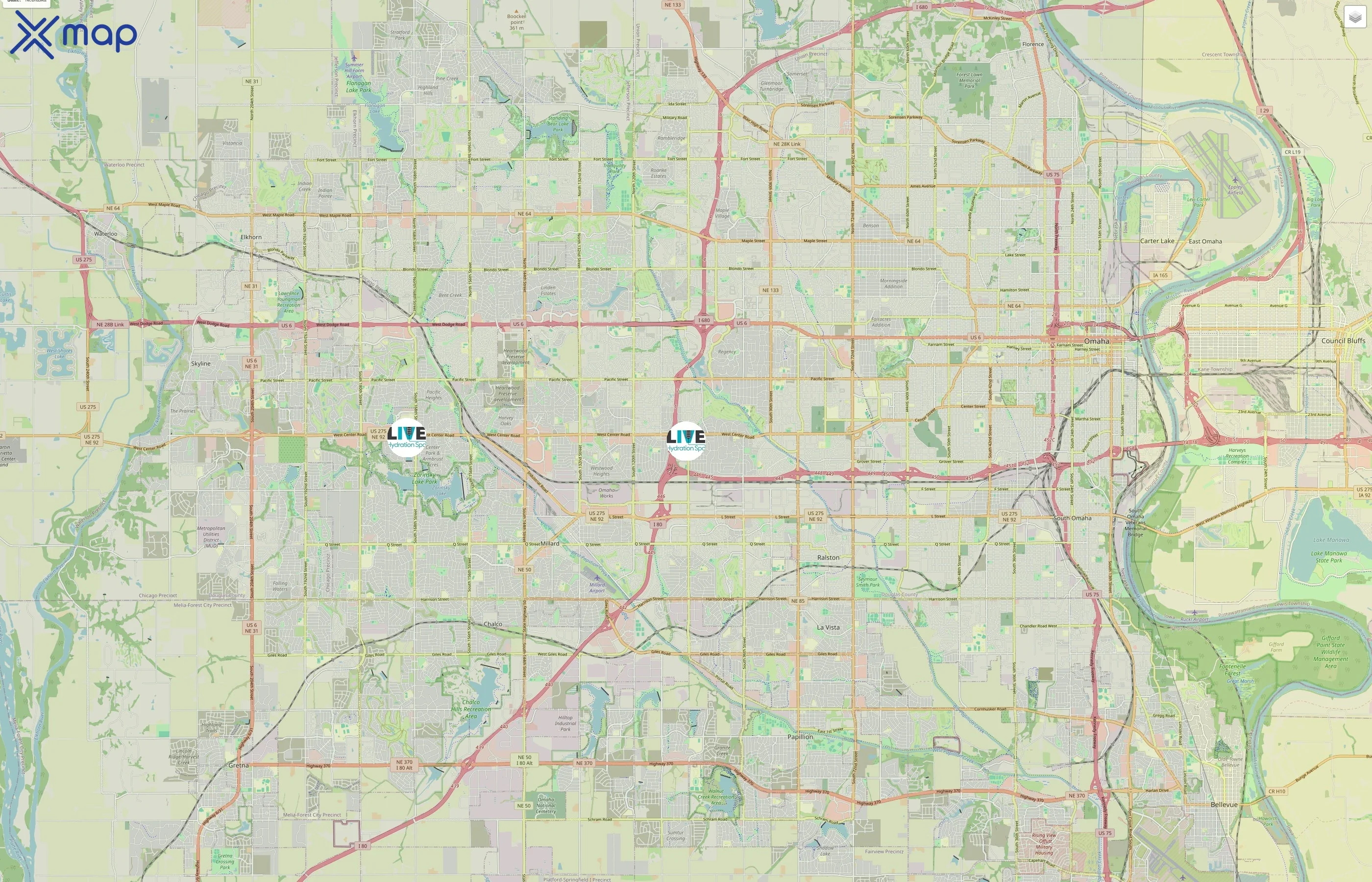 Live Hydration Spa traffic data