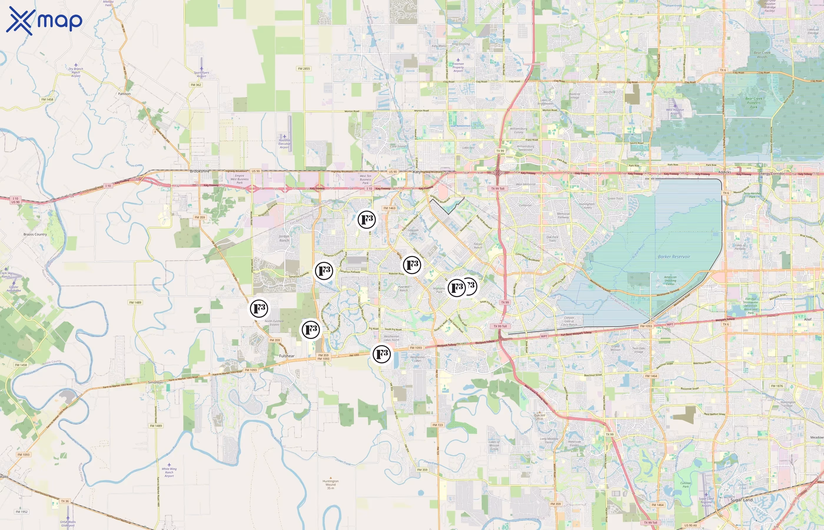F3 Nation area coverage