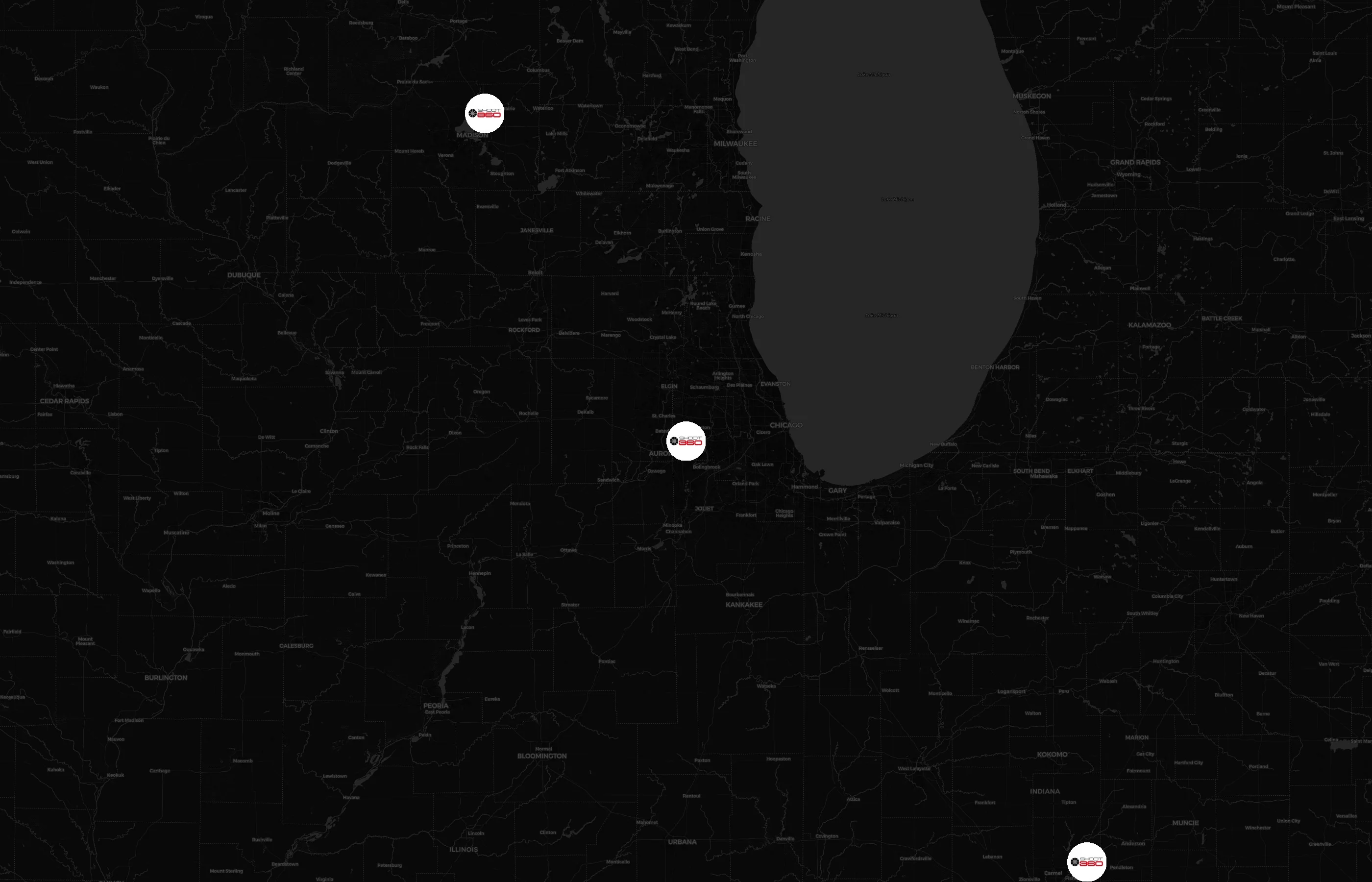 Shoot 360 city distribution