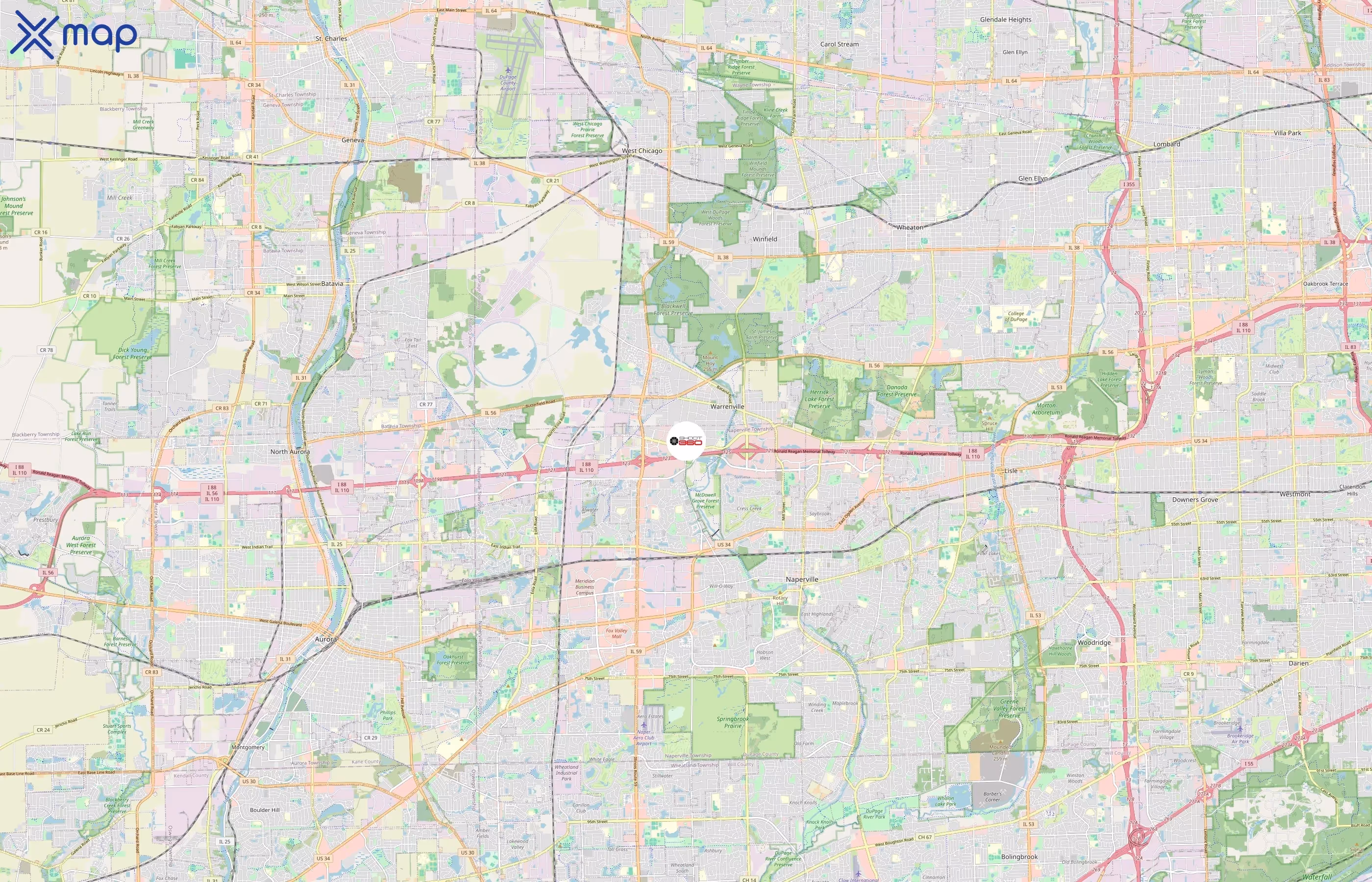 Shoot 360 area coverage