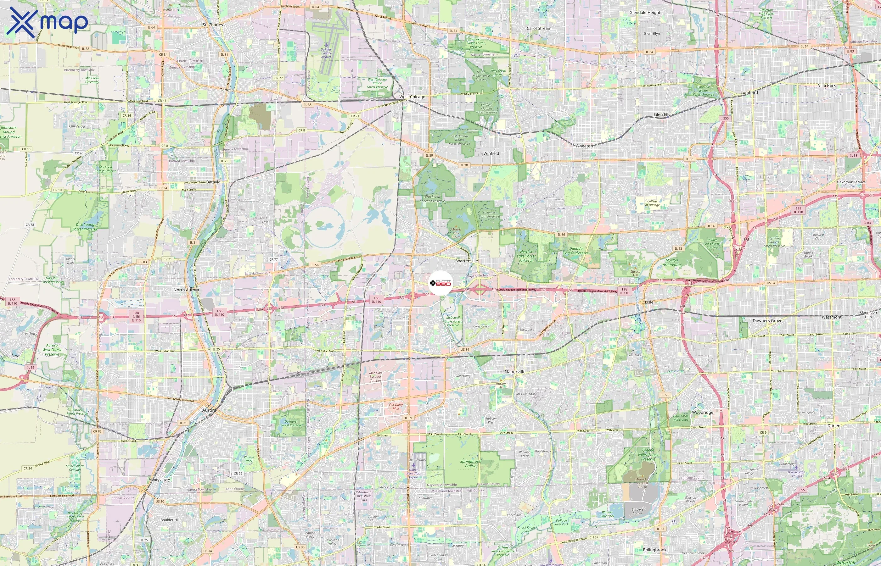 Shoot 360 area coverage