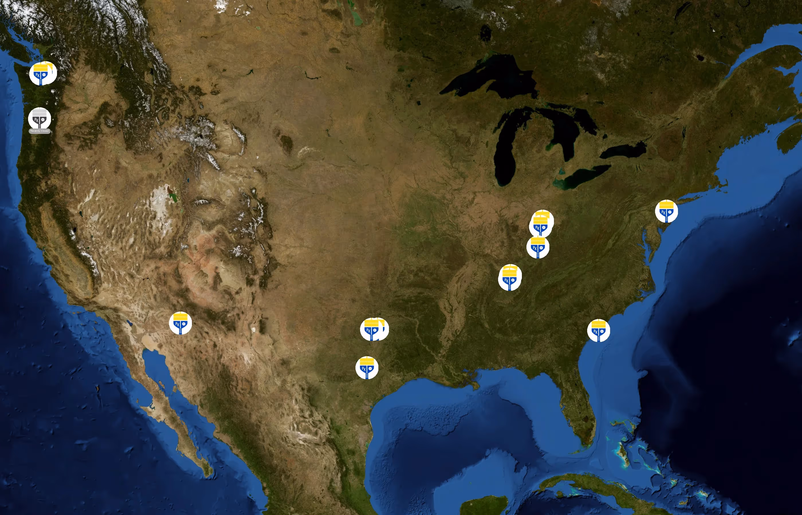 Pickleball Kingdom state distribution