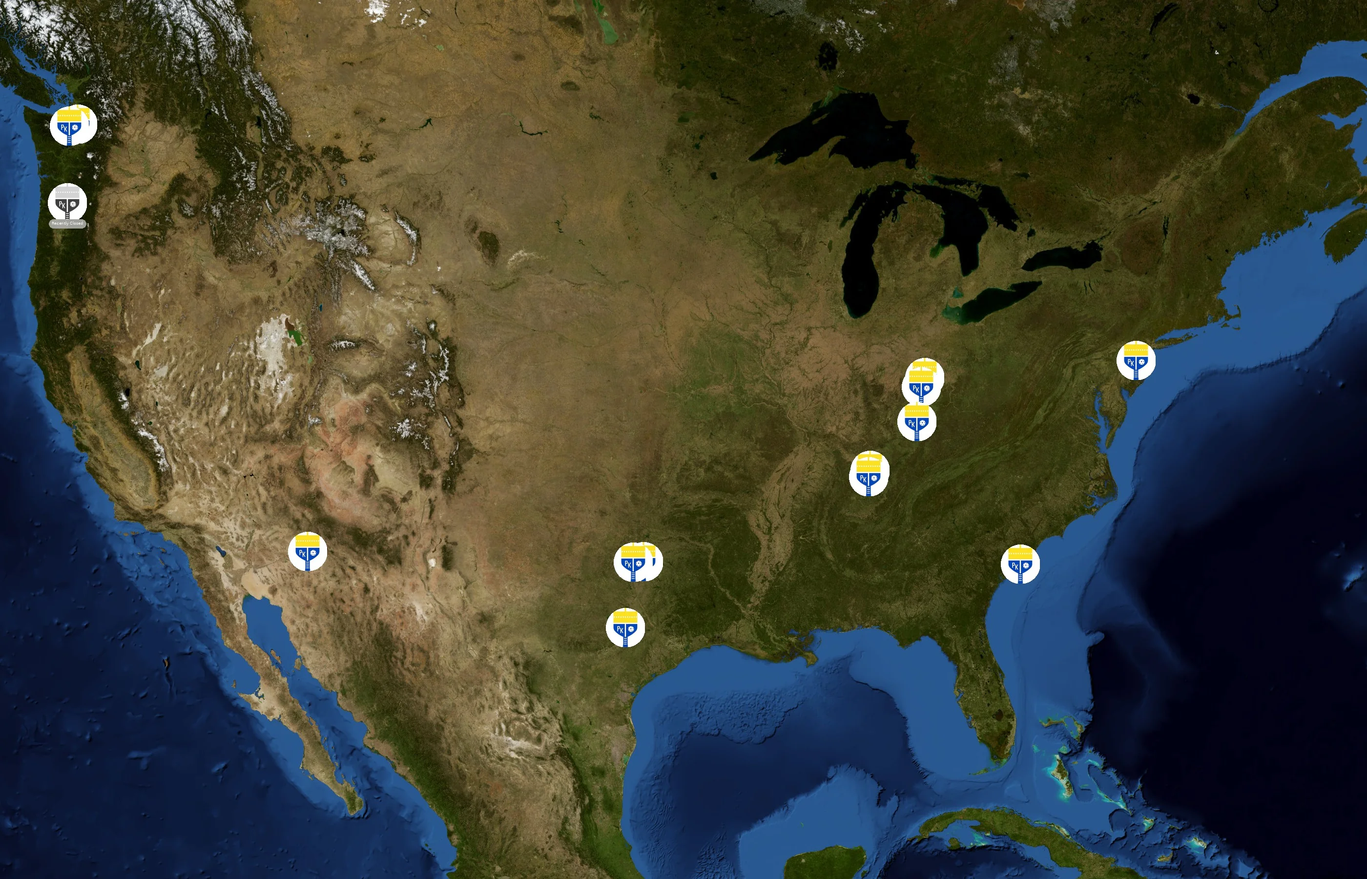 Pickleball Kingdom state distribution