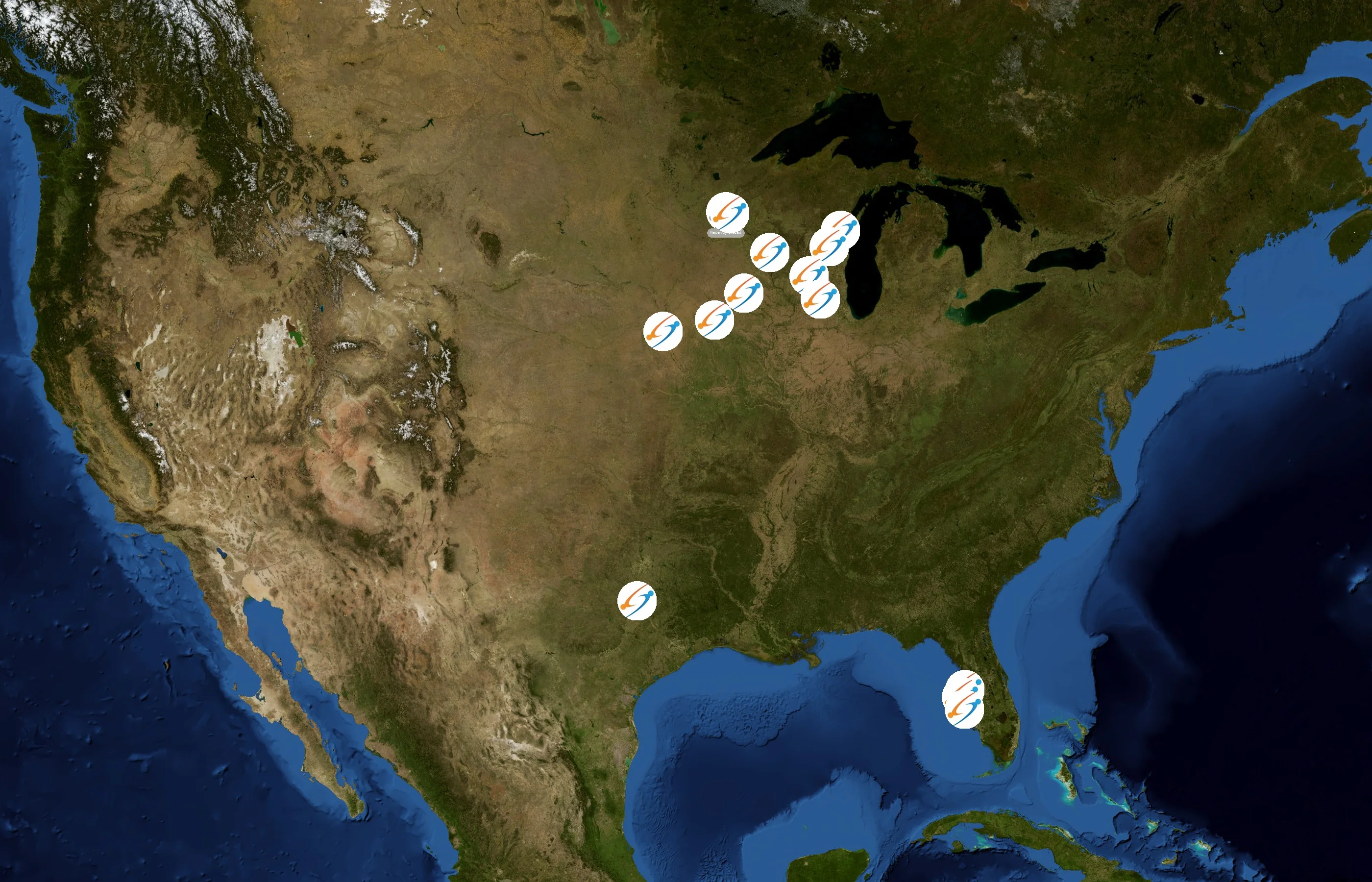 QuickHIT Fitness state distribution
