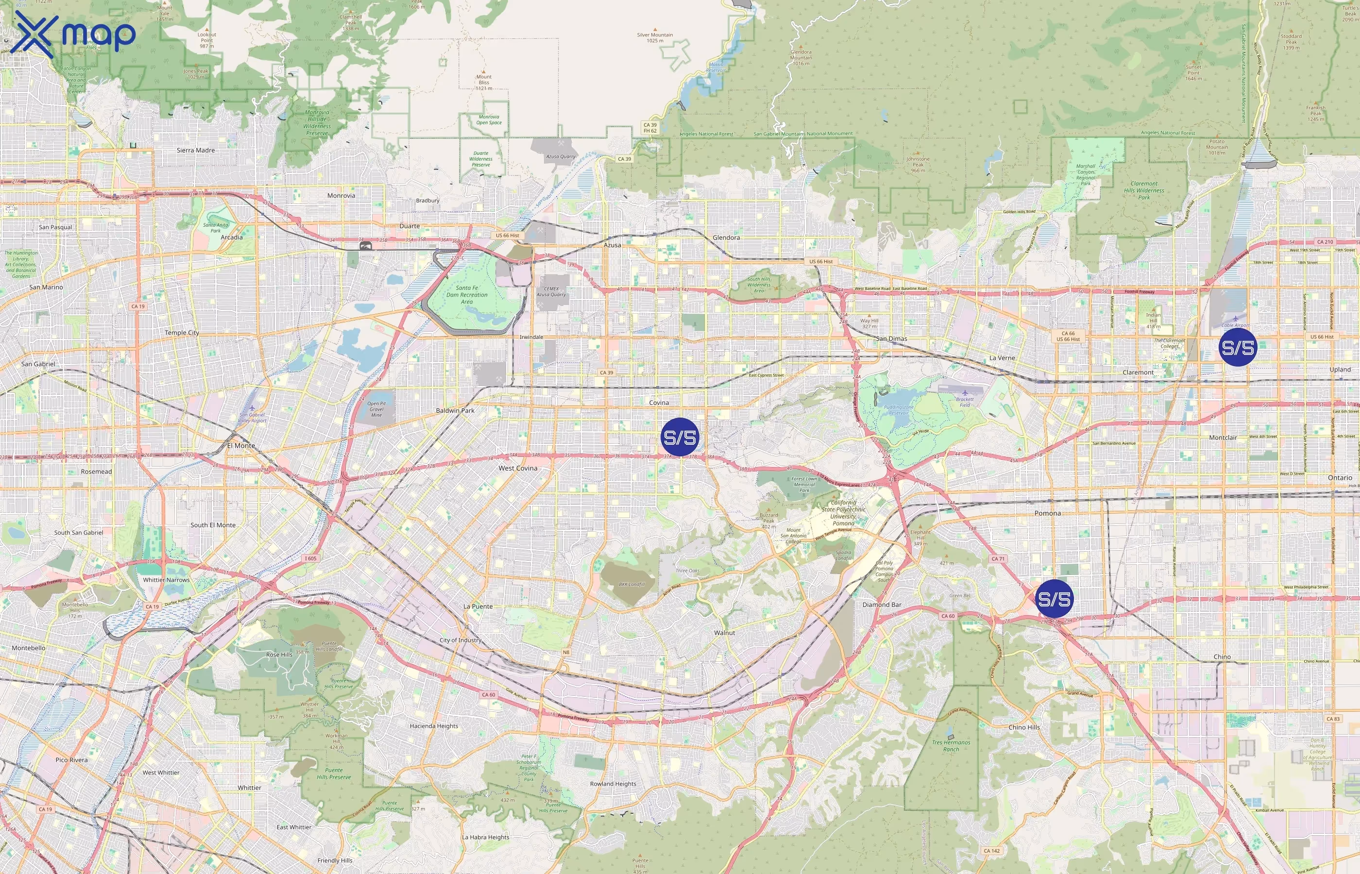 Sofive area coverage