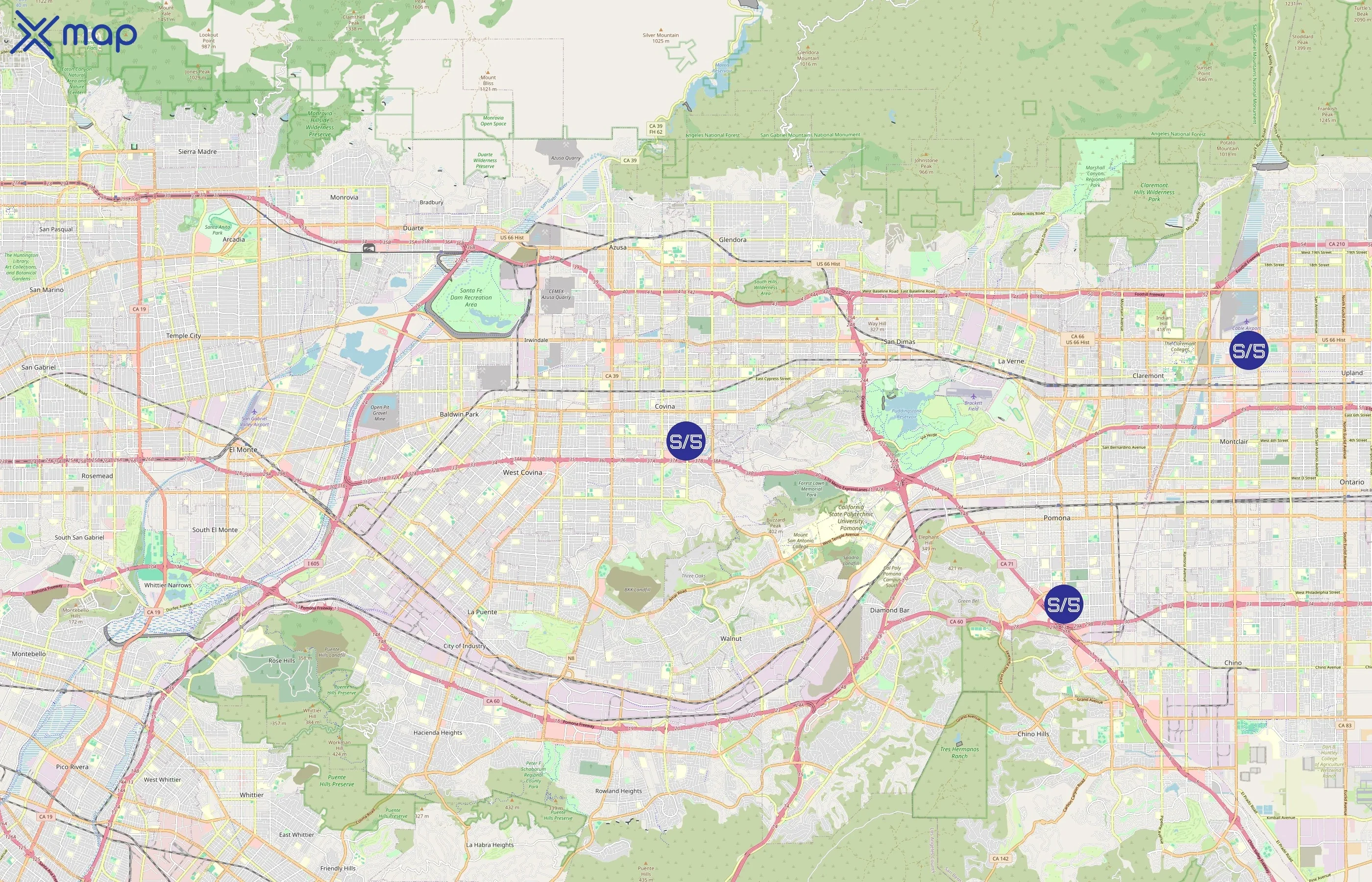 Sofive area coverage