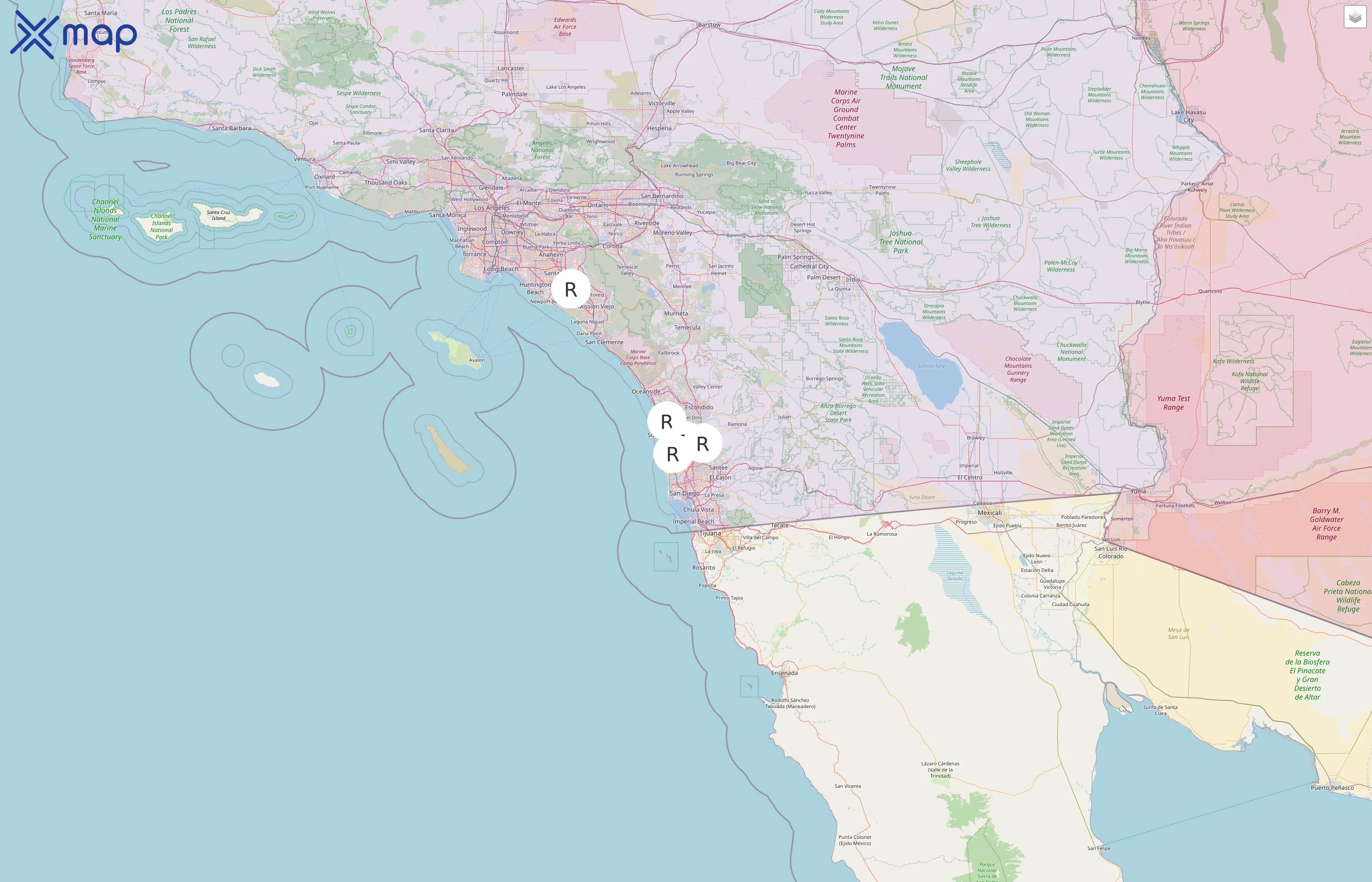 Rush Cycle street hotspots