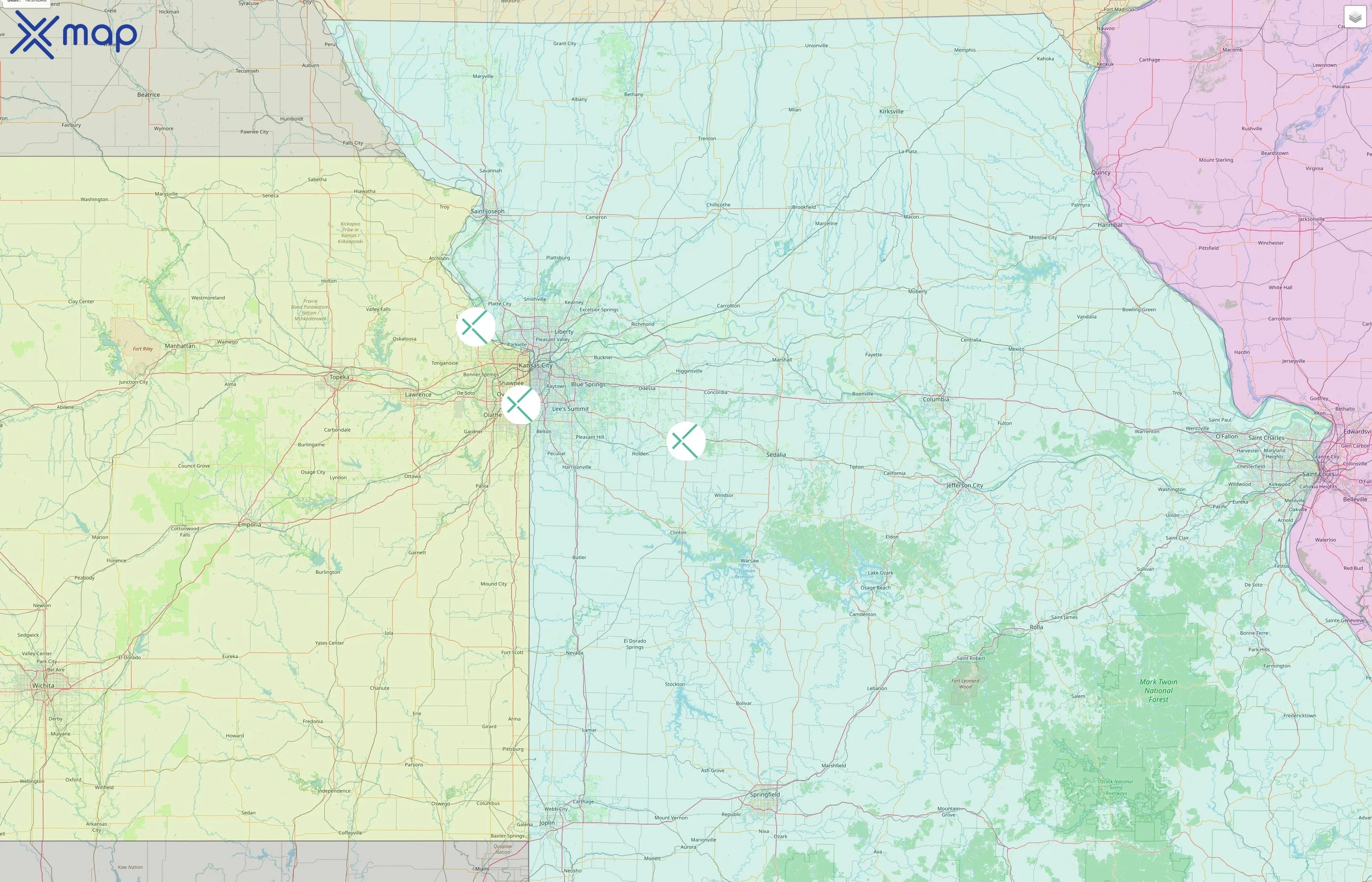 EXOS street hotspots