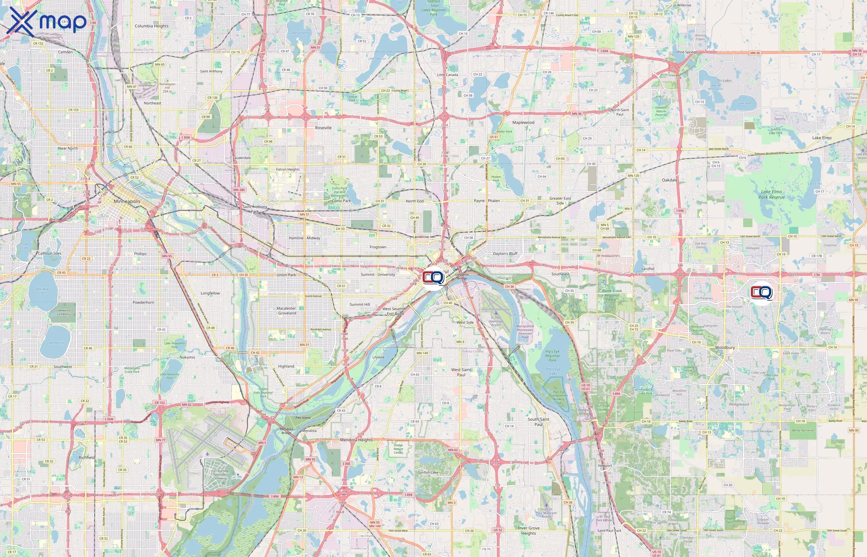 Conquer Ninja Gyms area coverage