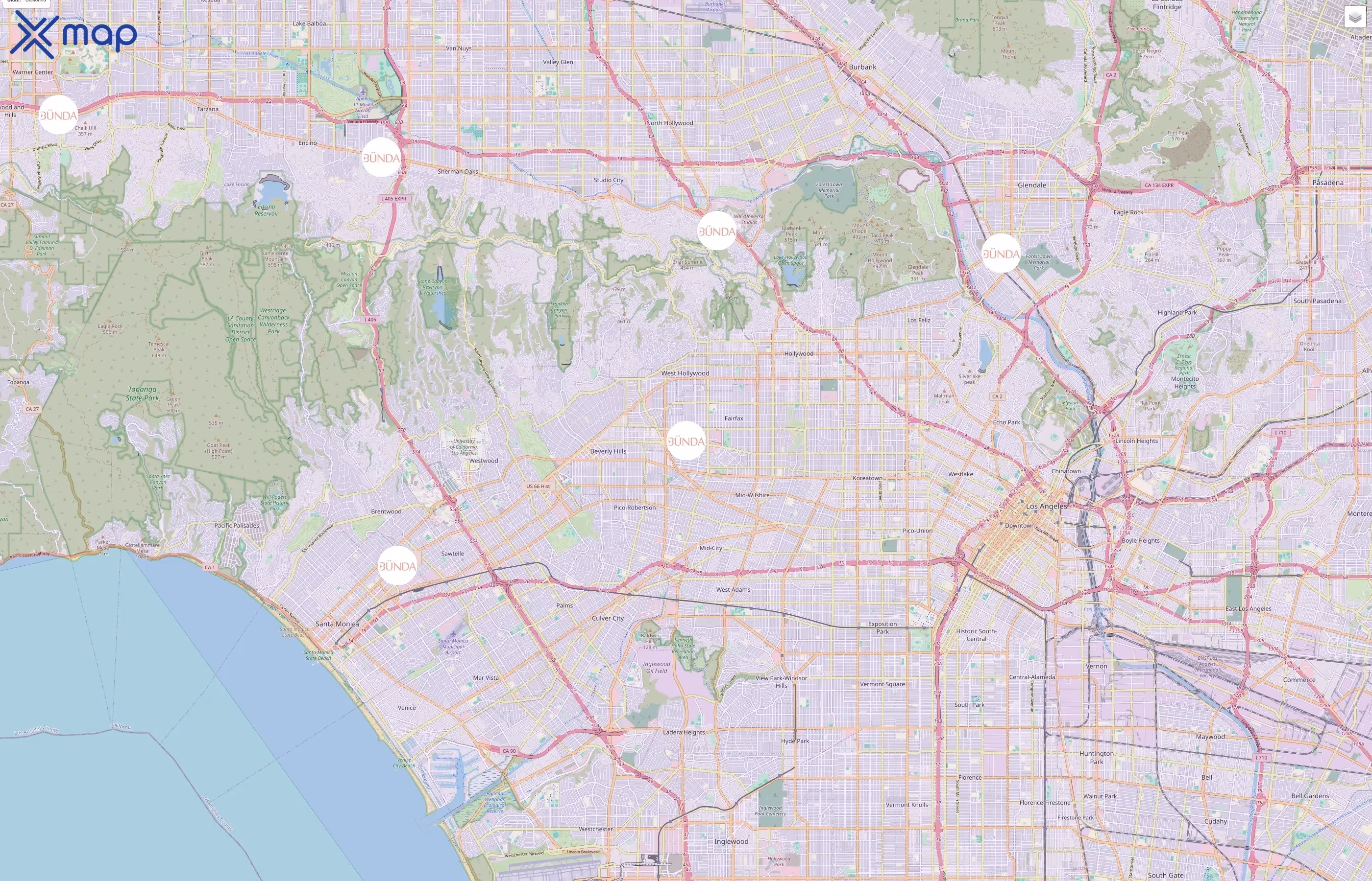 Bünda traffic data