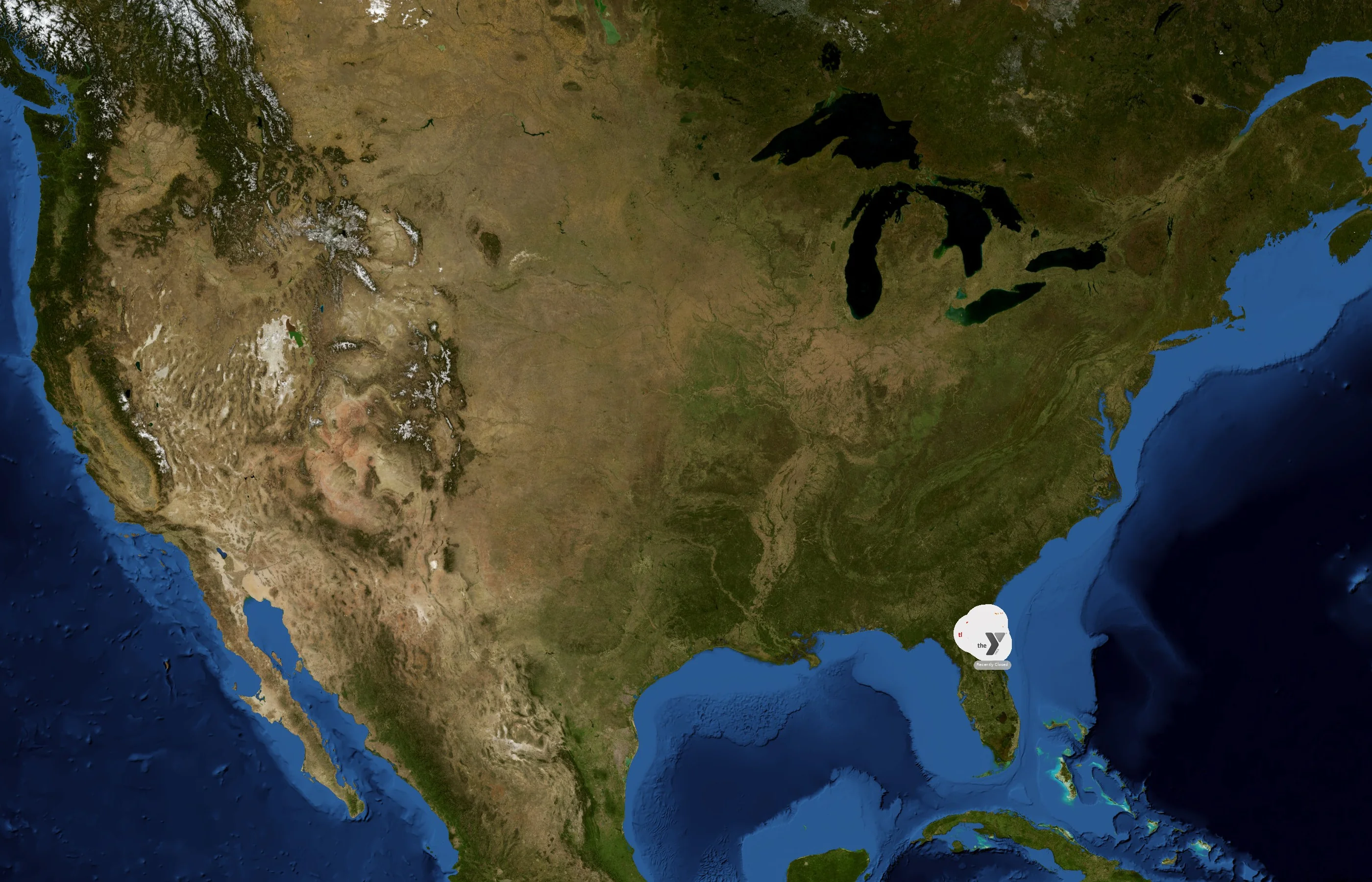 First Coast YMCA state distribution