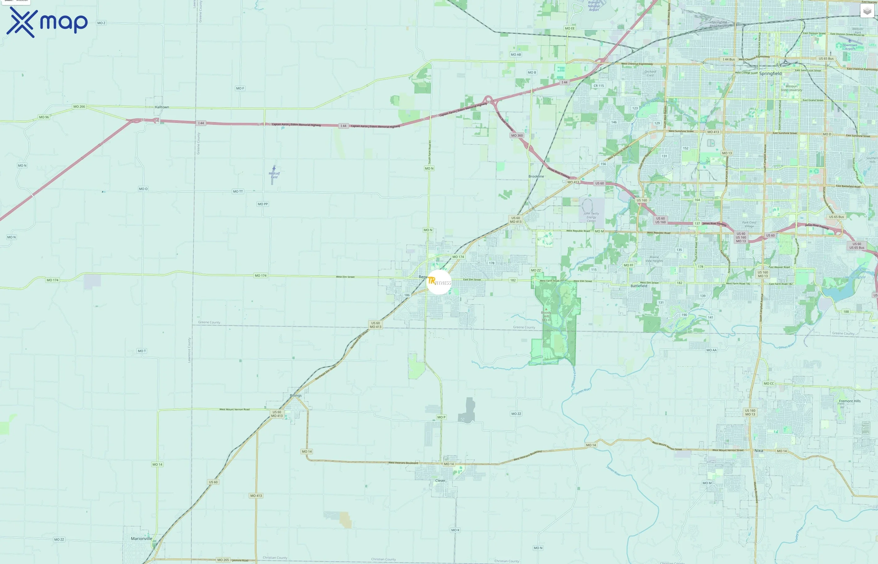 TR Fitness traffic data